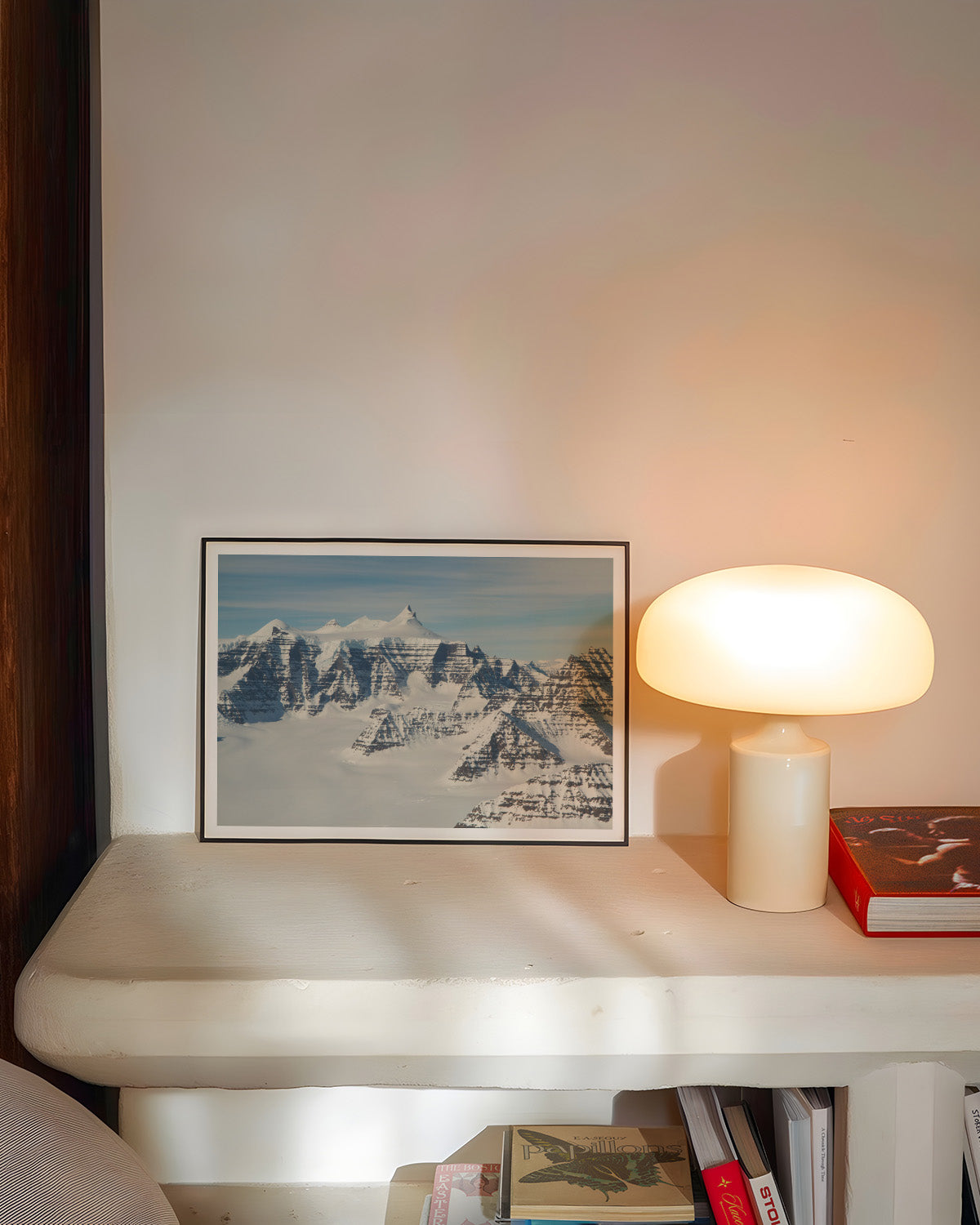 Mountain Poster – FineArt Wandbild, moderne Kunst & Fine Art Print von Spawnd, handgefertigt & Made in Germany