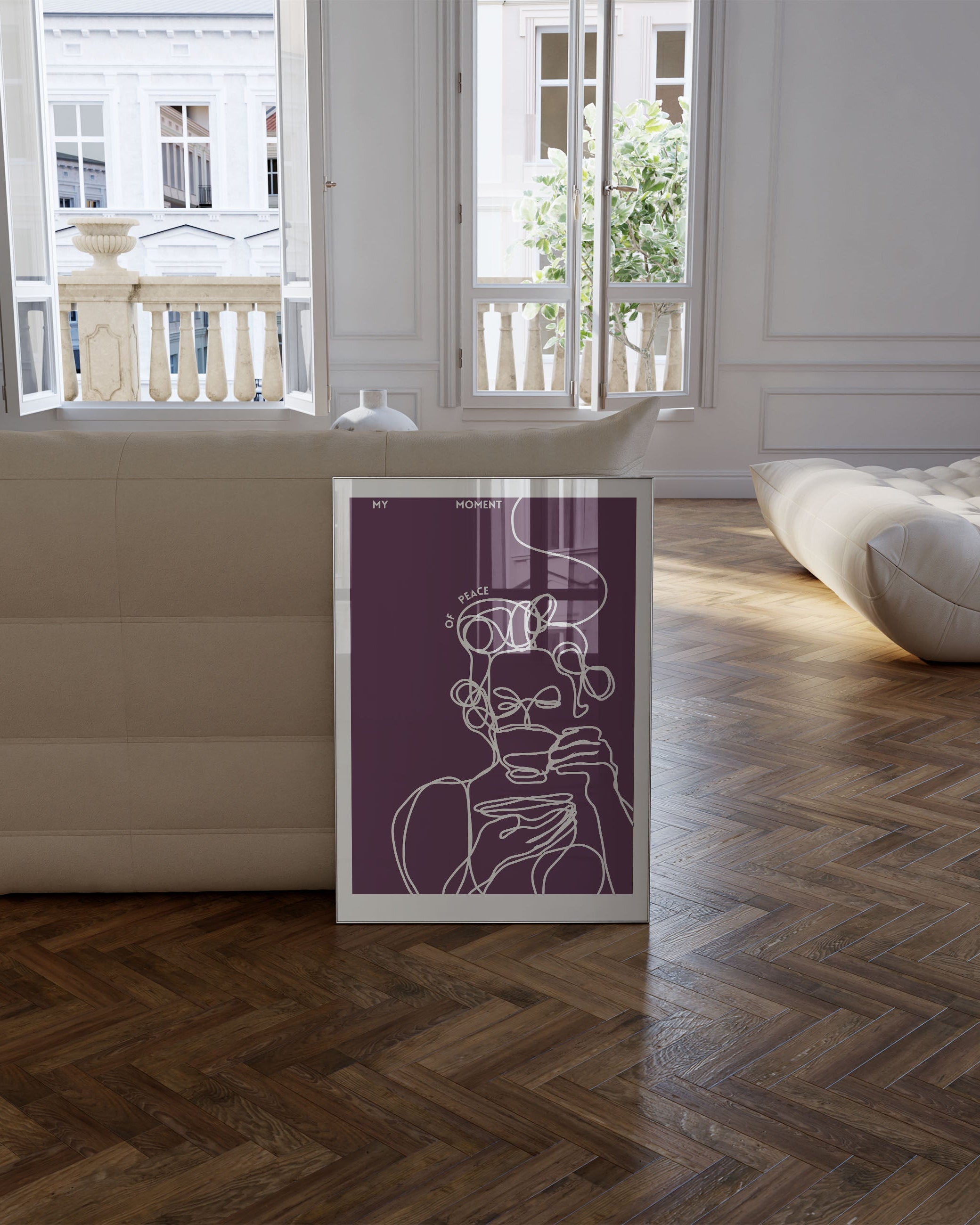 Poster im Wohnzimmer – Fine Art Print – Spawnd