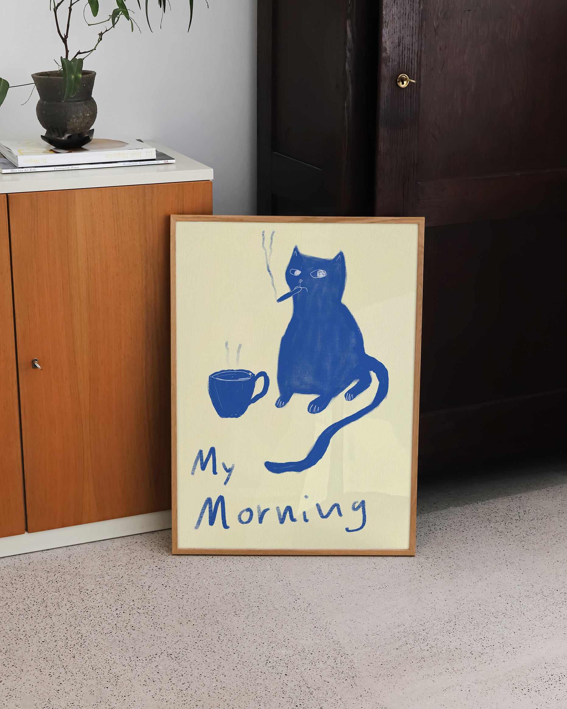 My Morning Poster – FineArt Wandbild, moderne Kunst & Fine Art Print von Spawnd, handgefertigt & Made in Germany