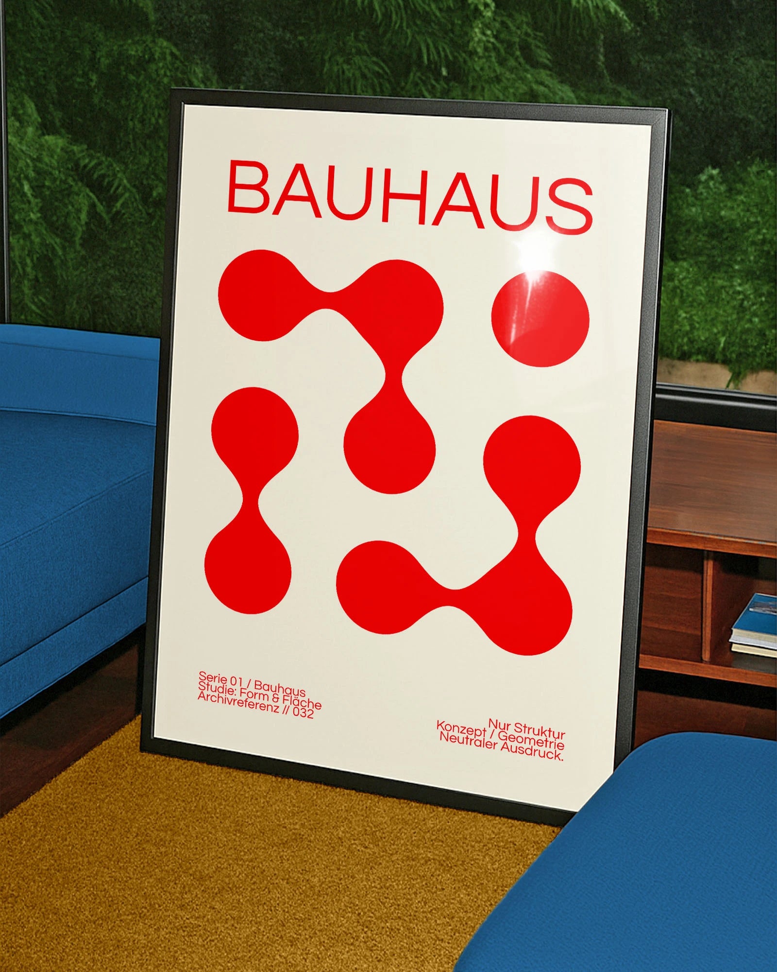 No Emotions Poster – FineArt Wandbild, moderne Kunst & Fine Art Print von Spawnd, handgefertigt & Made in Germany