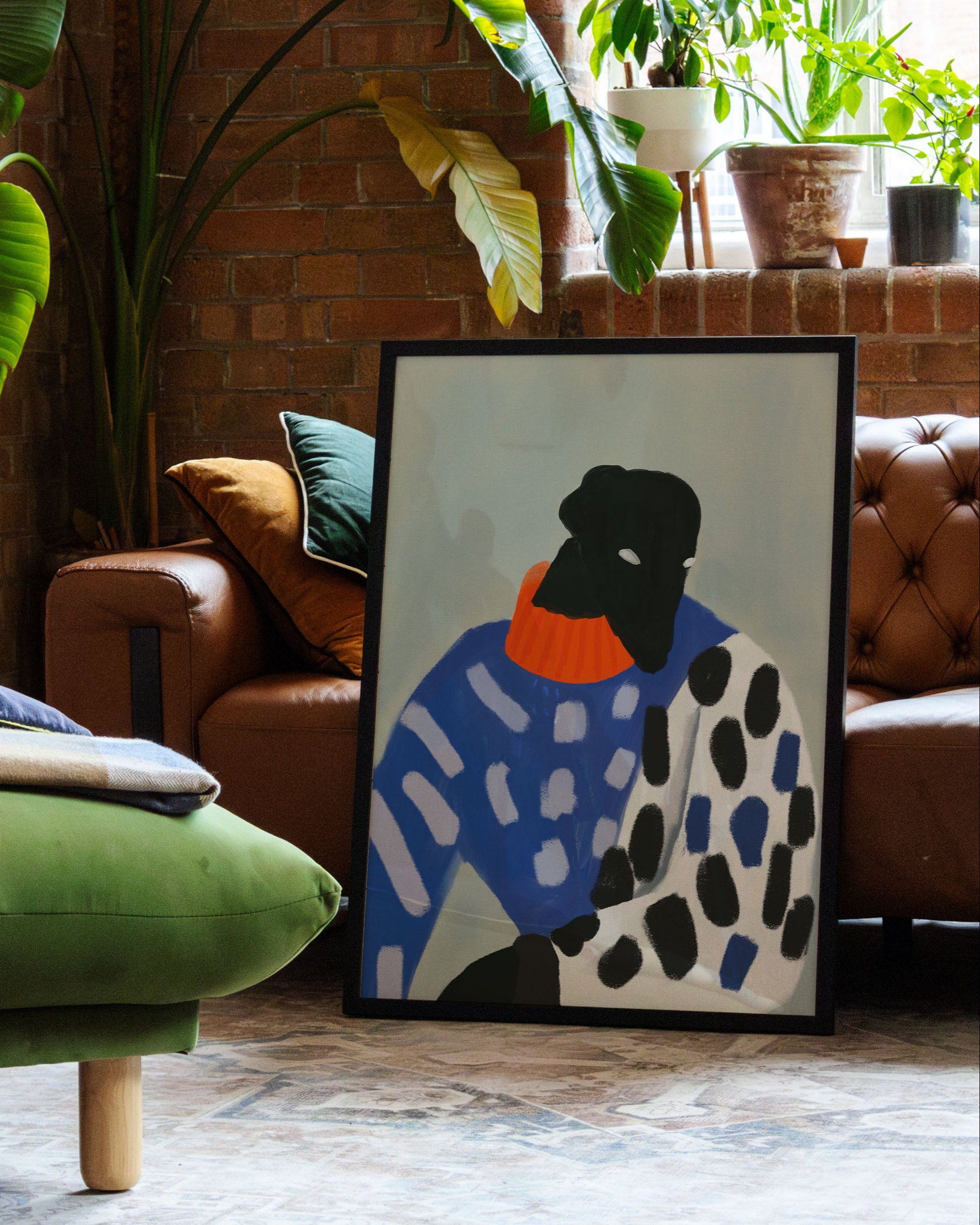 No Pet Poster – FineArt Wandbild, moderne Kunst & Fine Art Print von Spawnd, handgefertigt & Made in Germany