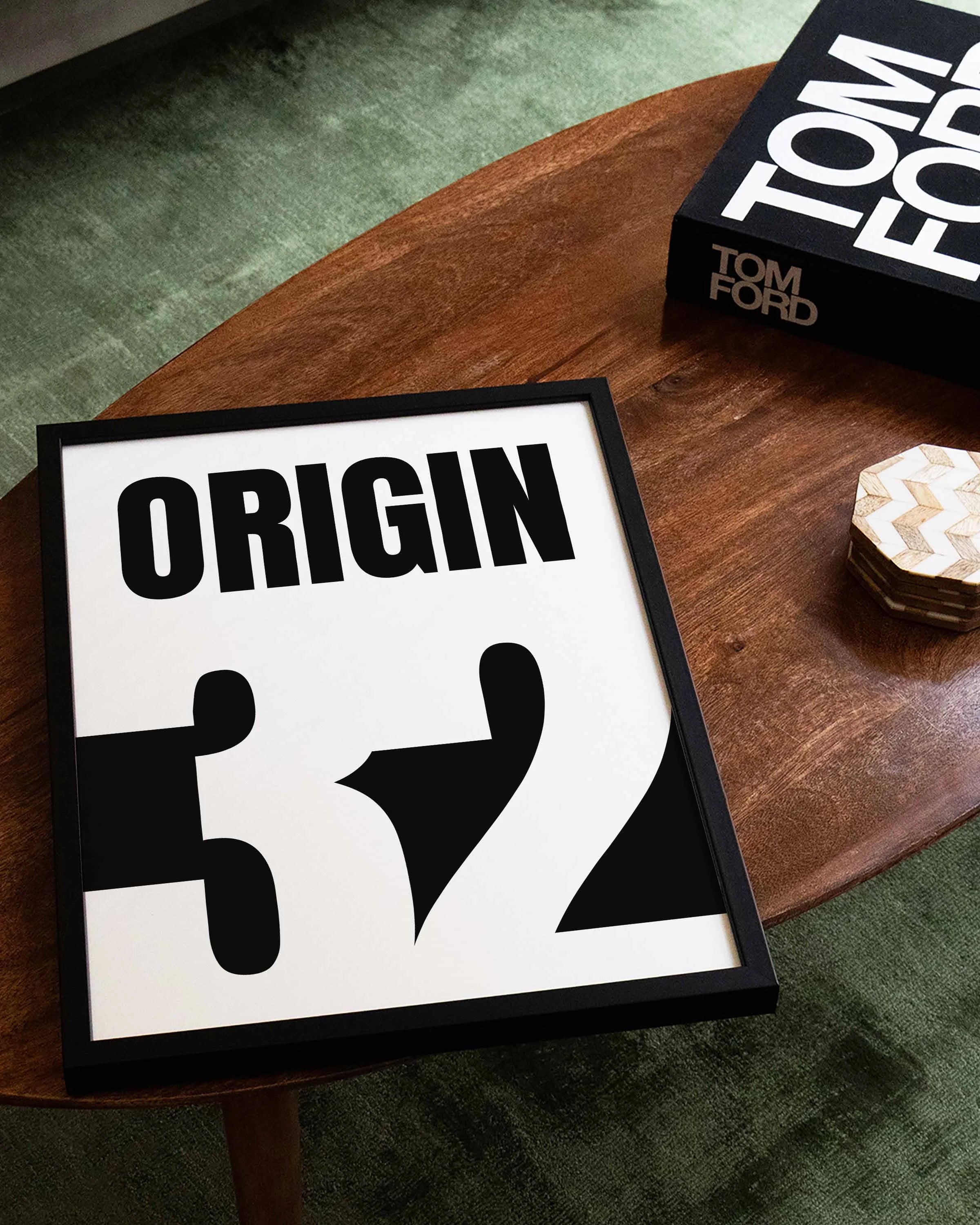 Origin 32 Poster – FineArt Wandbild, moderne Kunst & Fine Art Print von Spawnd, handgefertigt & Made in Germany