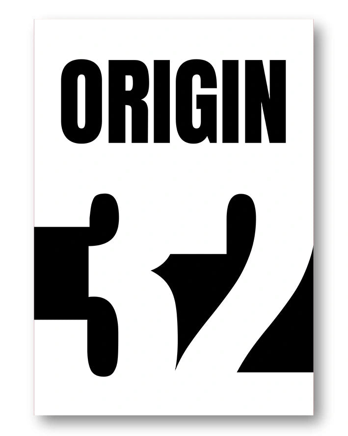 Origin 32 Poster – FineArt Wandbild, moderne Kunst & Fine Art Print von Spawnd, handgefertigt & Made in Germany