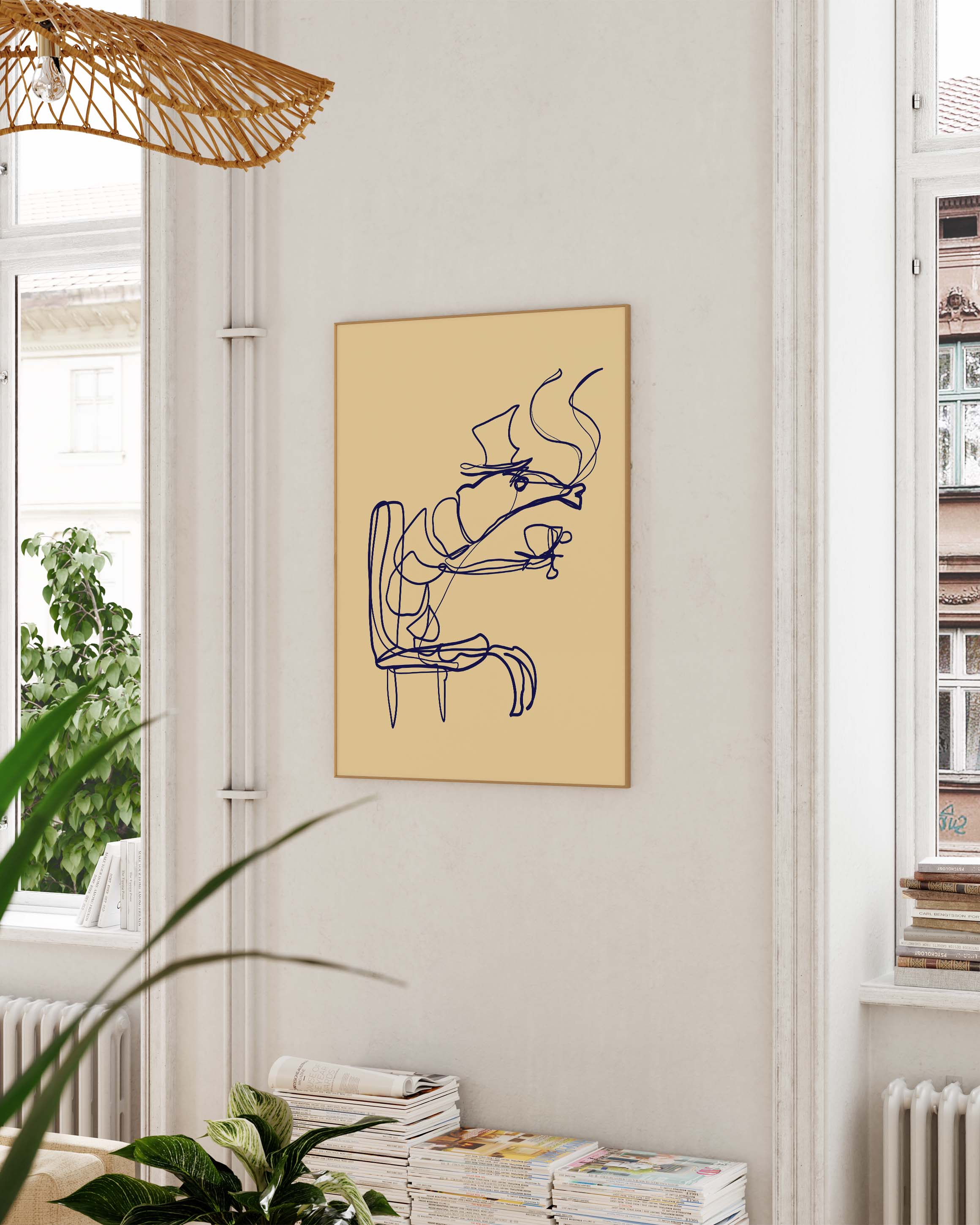 Pacific Shrimp Poster – FineArt Wandbild, moderne Kunst & Fine Art Print von Spawnd, handgefertigt & Made in Germany