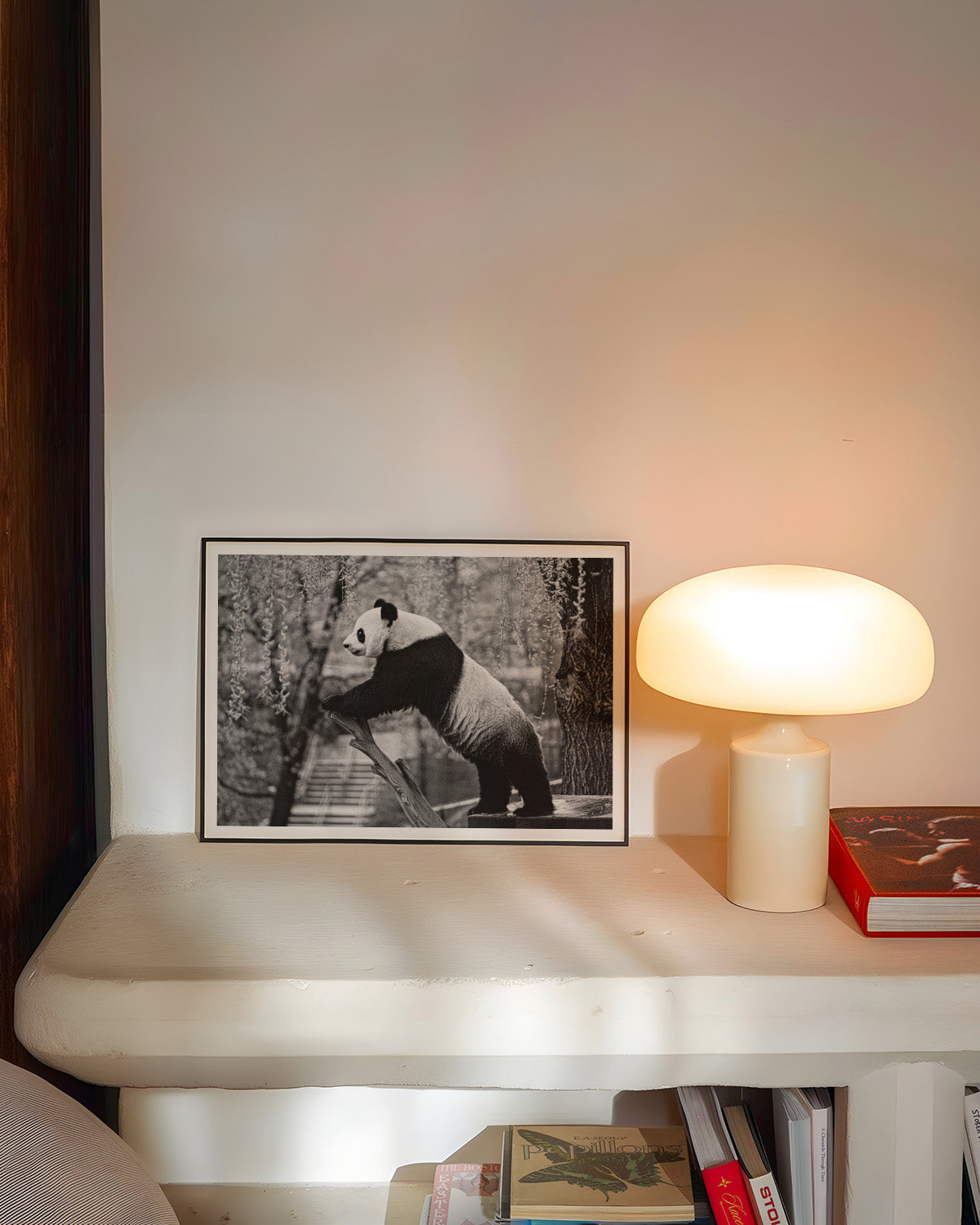 Panda Poster – FineArt Wandbild, moderne Kunst & Fine Art Print von Spawnd, handgefertigt & Made in Germany