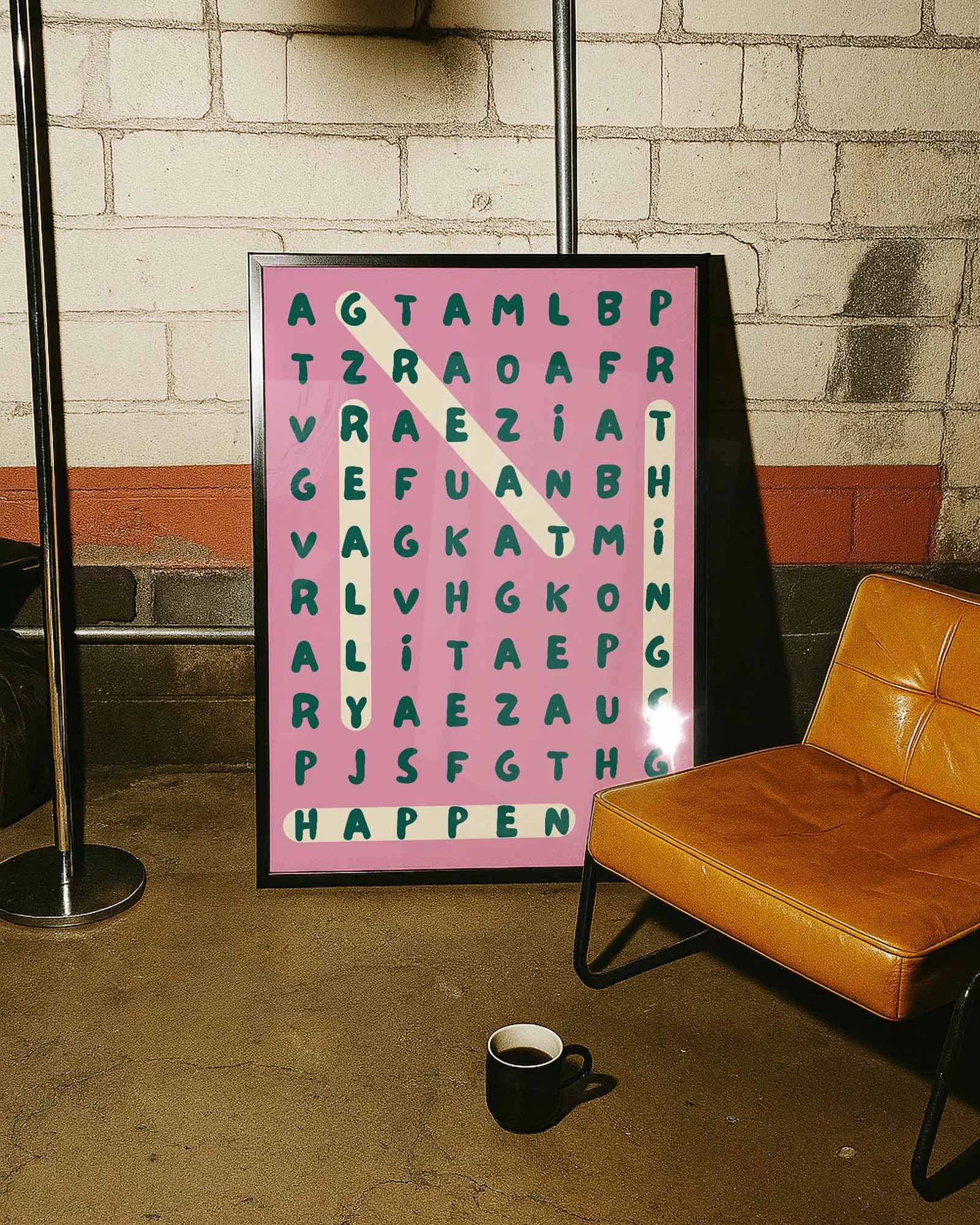 Puzzle Poster – FineArt Wandbild, moderne Kunst & Fine Art Print von Spawnd, handgefertigt & Made in Germany