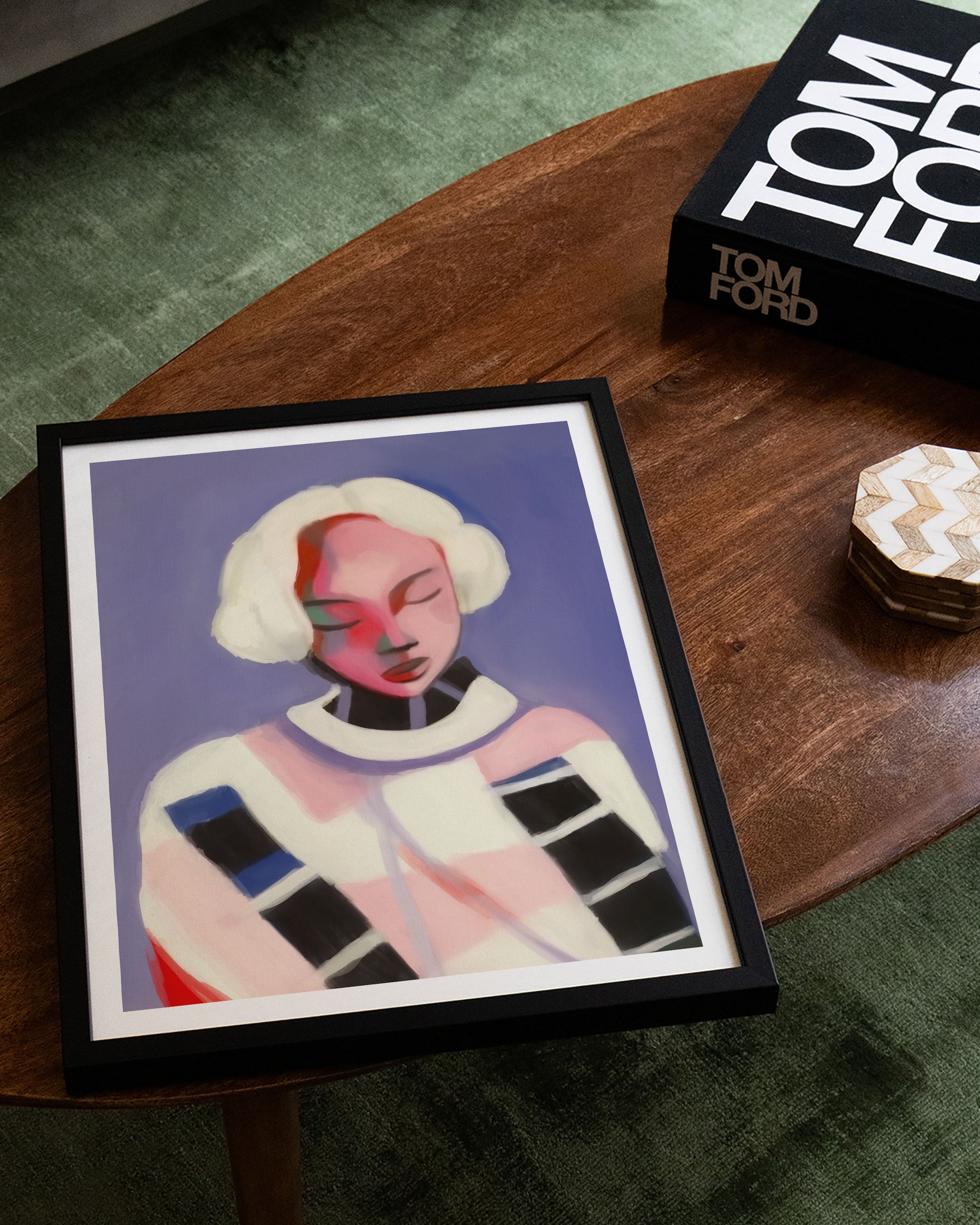 Quiet Mode Poster – FineArt Wandbild, moderne Kunst & Fine Art Print von Spawnd, handgefertigt & Made in Germany