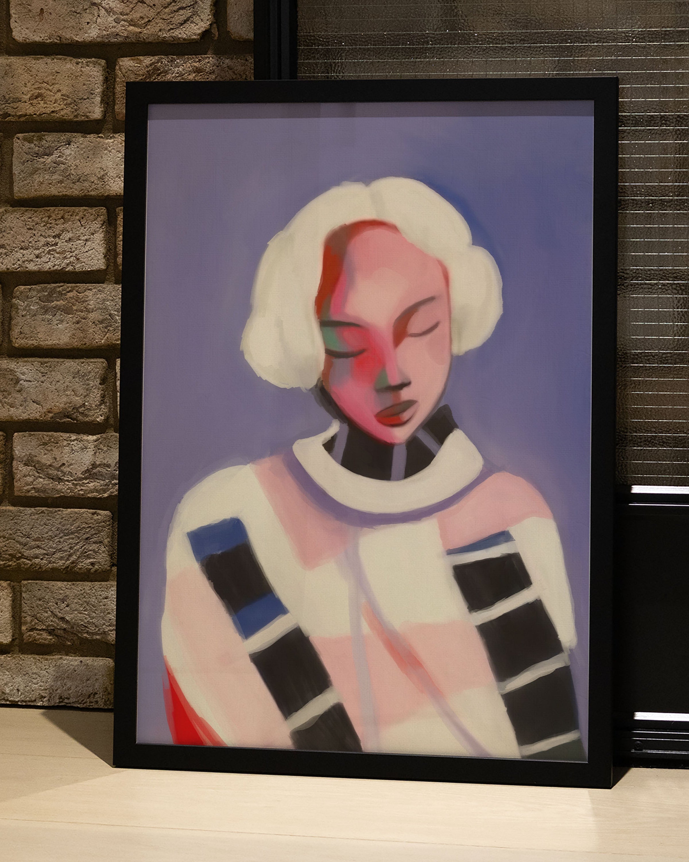 Quiet Mode Poster – FineArt Wandbild, moderne Kunst & Fine Art Print von Spawnd, handgefertigt & Made in Germany