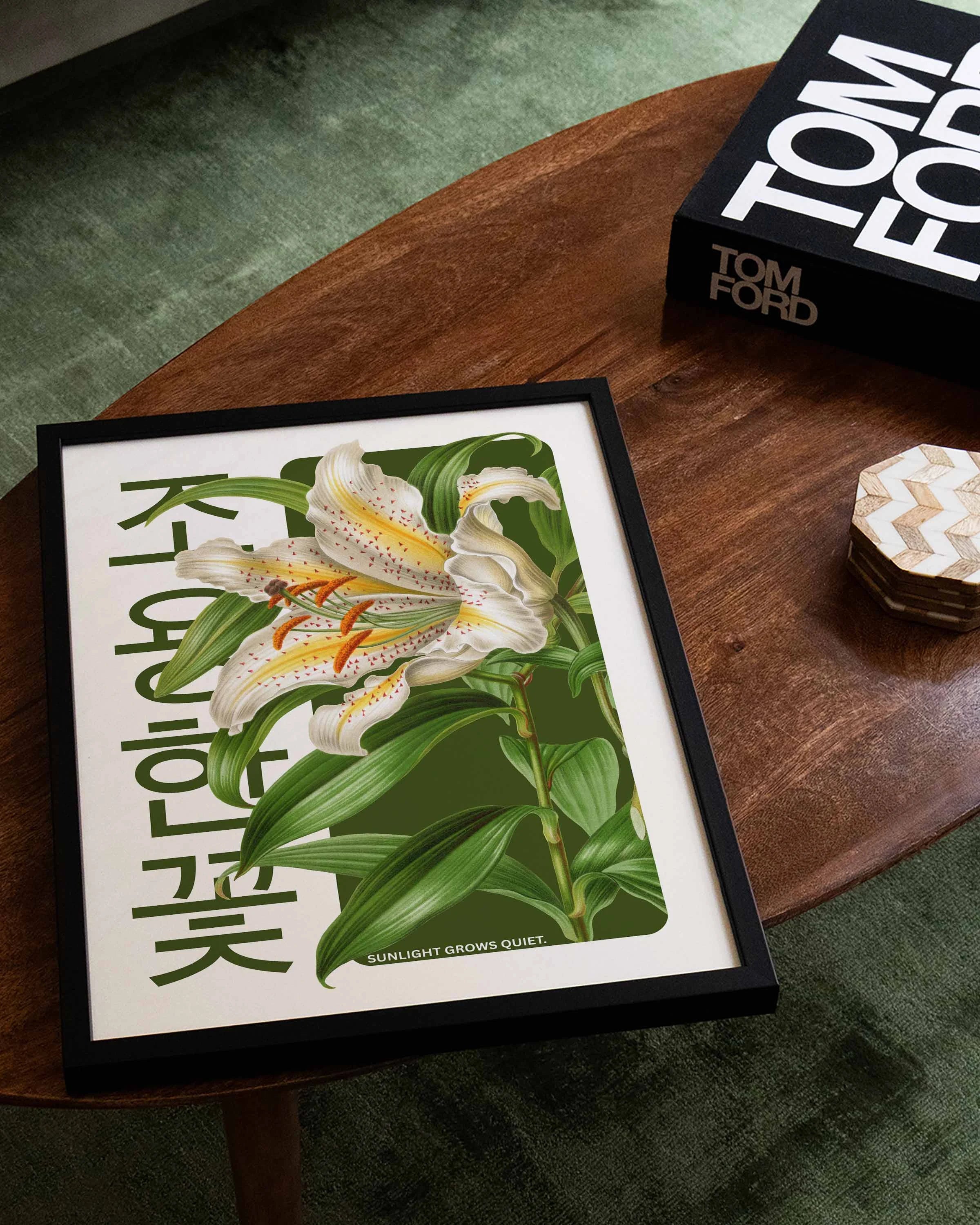 Quiet Sun Poster – FineArt Wandbild, moderne Kunst & Fine Art Print von Spawnd, handgefertigt & Made in Germany