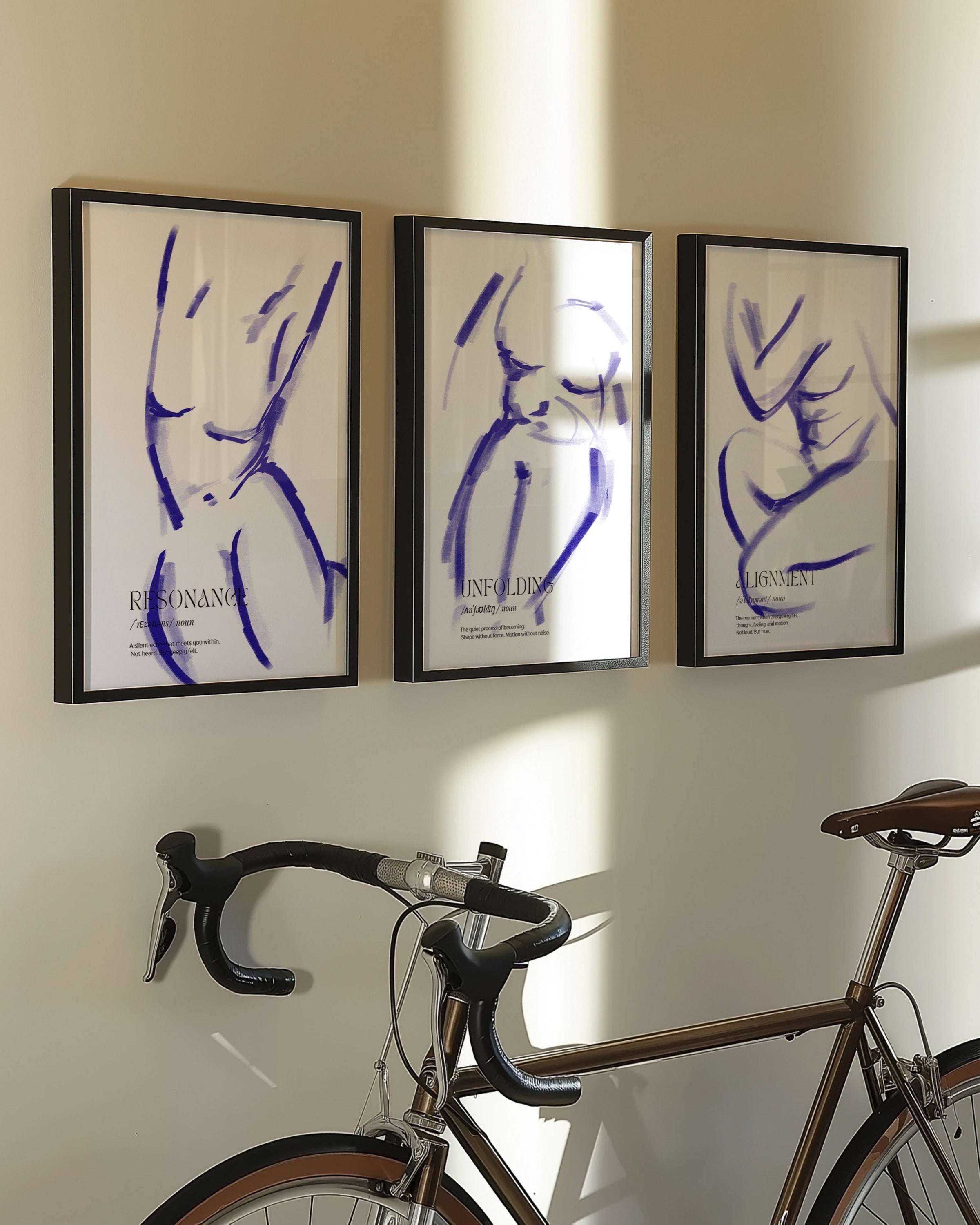 Resonance Poster im Wohnzimmer – Fine Art Print – Spawnd