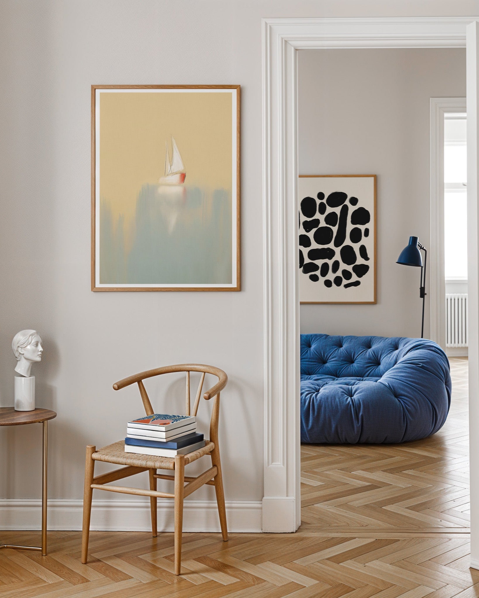 Rødbåt Poster – FineArt Wandbild, moderne Kunst & Fine Art Print von Spawnd, handgefertigt & Made in Germany