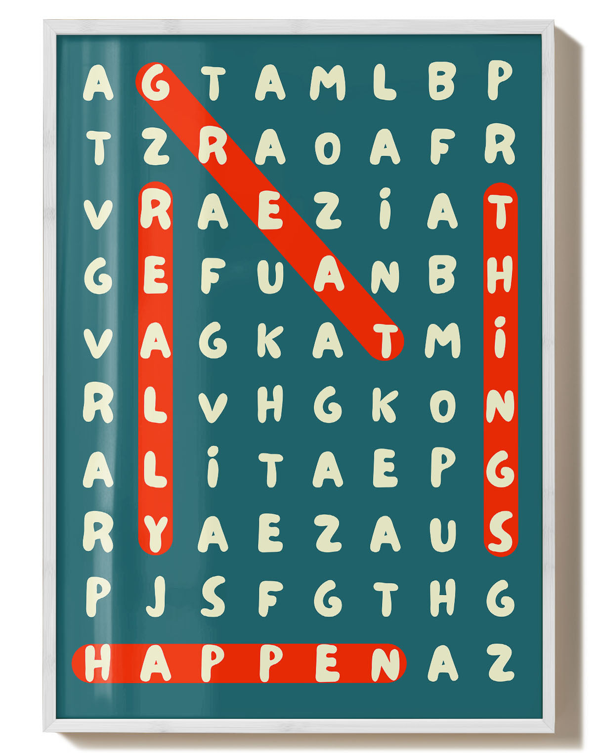 Puzzle | Typografie Poster