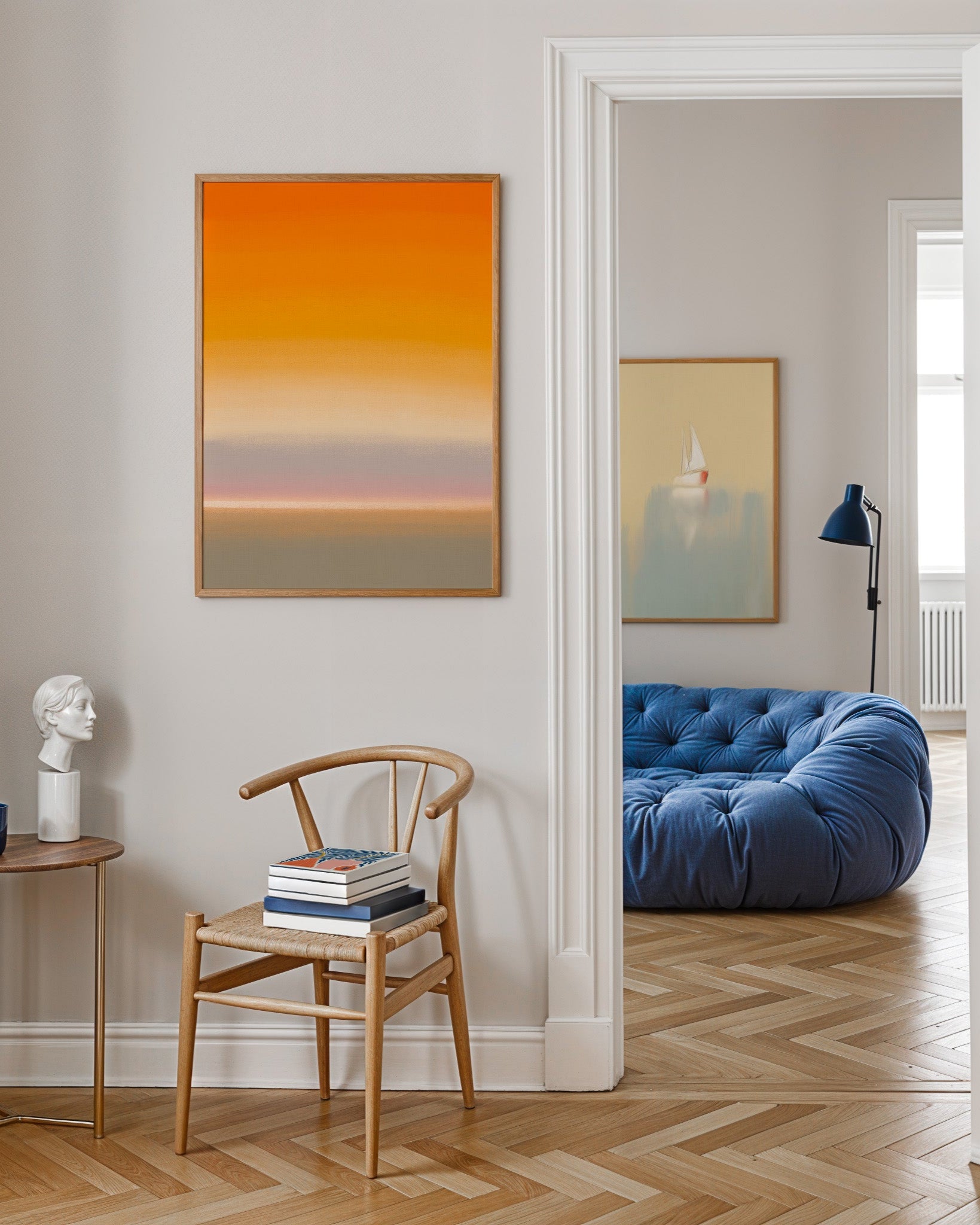 Savann Poster – FineArt Wandbild, moderne Kunst & Fine Art Print von Spawnd, handgefertigt & Made in Germany