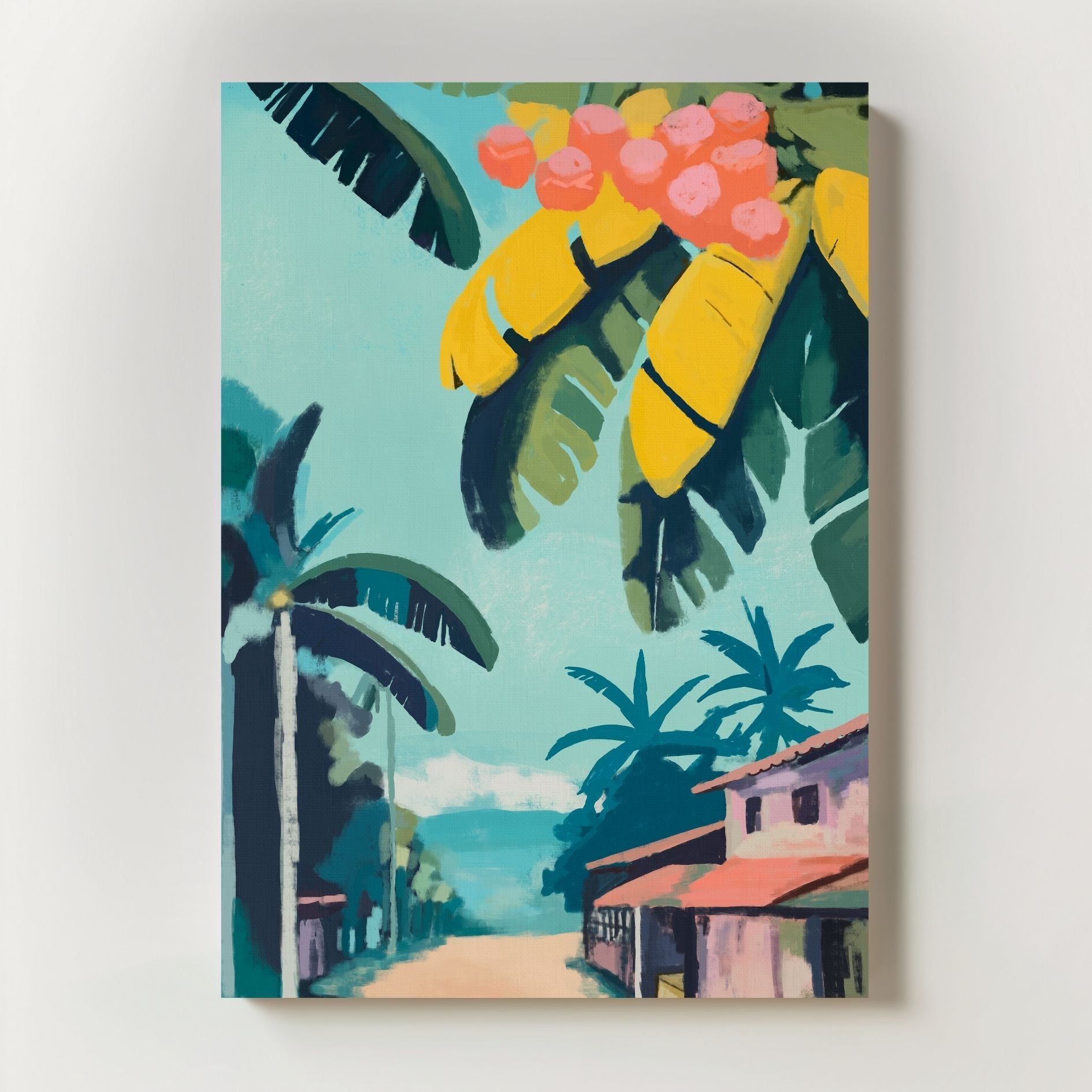 Tropical Village Morning