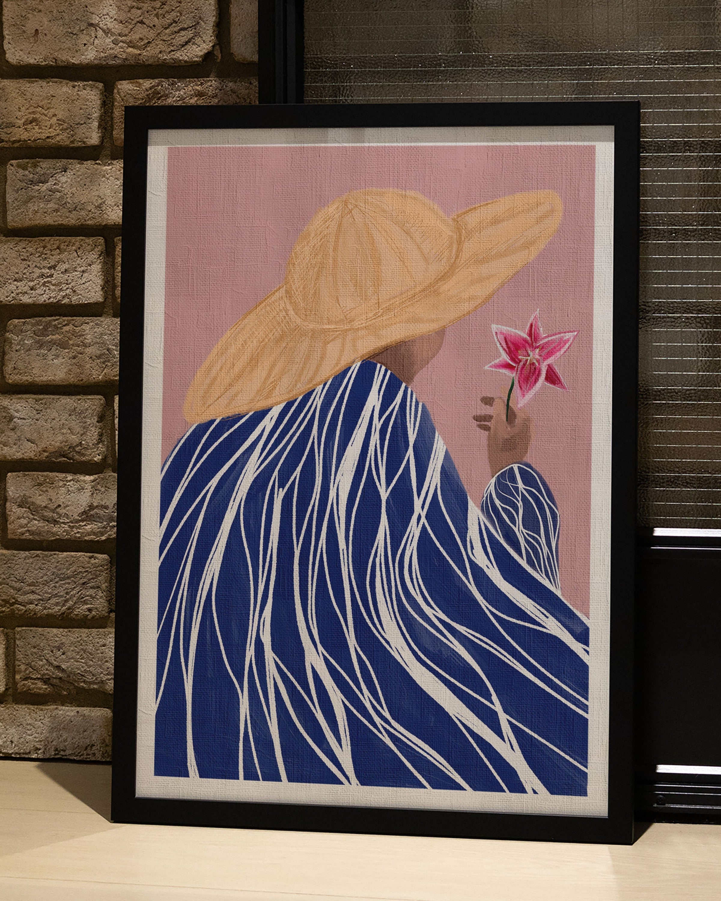 Smell Poster – FineArt Wandbild, moderne Kunst & Fine Art Print von Spawnd, handgefertigt & Made in Germany