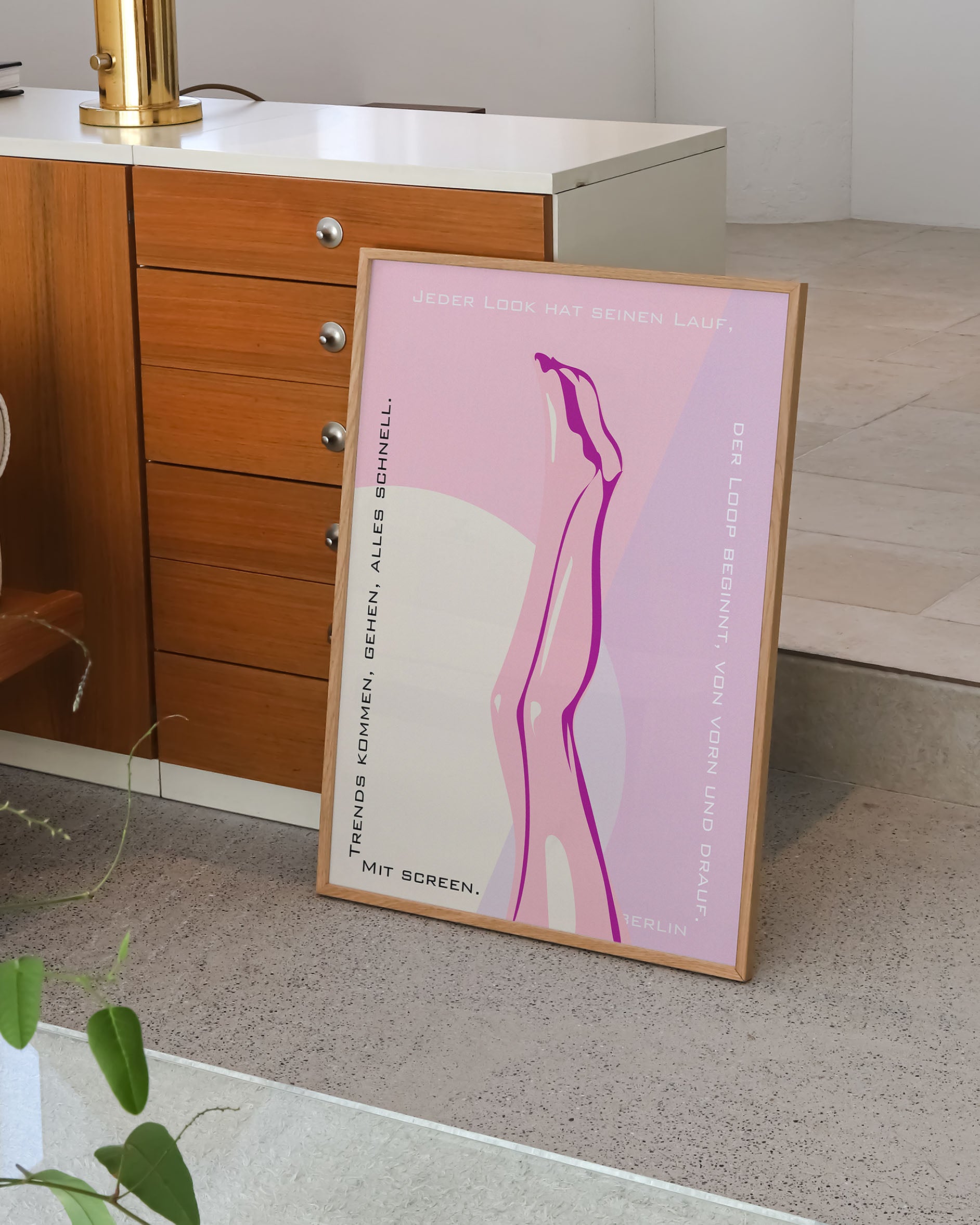 Smooth Poster – FineArt Wandbild, moderne Kunst & Fine Art Print von Spawnd, handgefertigt & Made in Germany