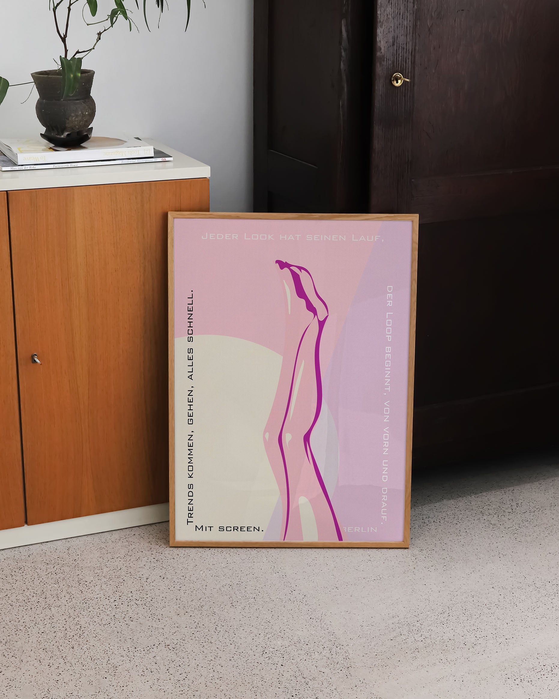 Smooth Poster – FineArt Wandbild, moderne Kunst & Fine Art Print von Spawnd, handgefertigt & Made in Germany