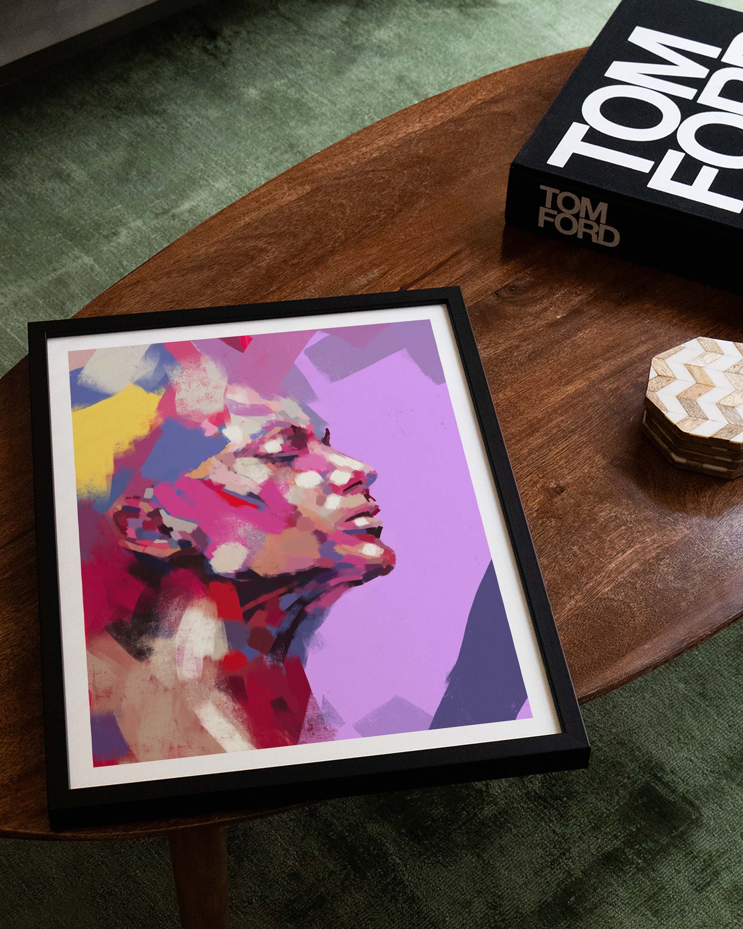 Sound of Silence Poster im Wohnzimmer – Fine Art Print – Spawnd