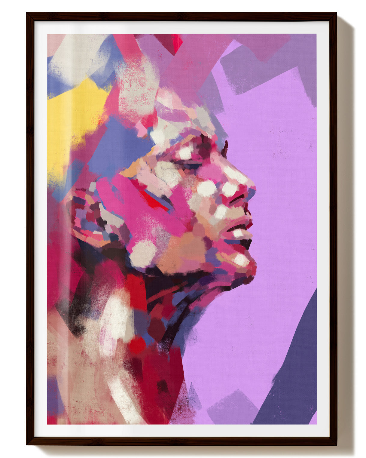 Sound of Silence Poster – FineArt Wandbild, moderne Kunst & Fine Art Print von Spawnd, handgefertigt & Made in Germany