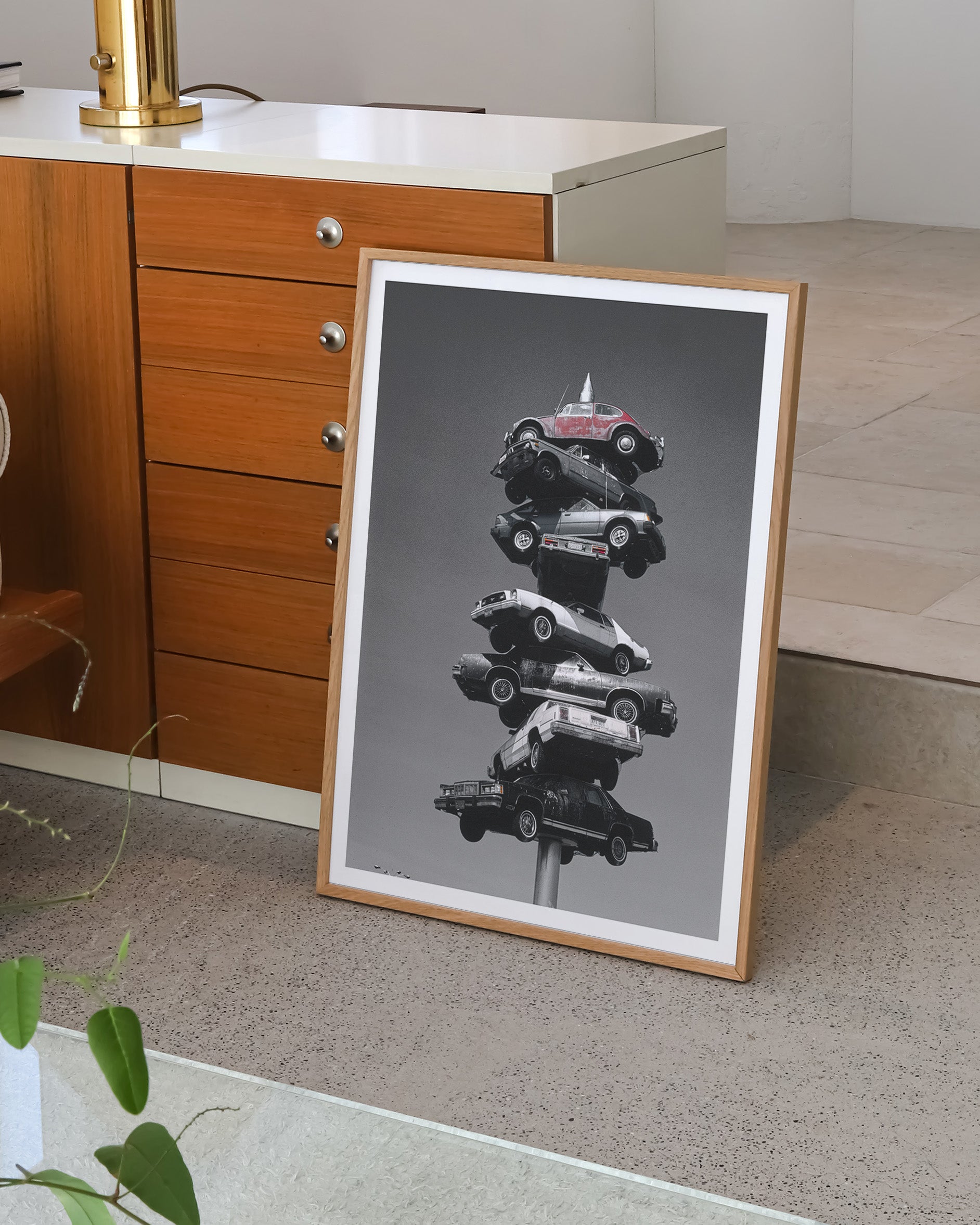 Spindle Dust Berwyn Illinois 2023 Poster – FineArt Wandbild, moderne Kunst & Fine Art Print von Spawnd, handgefertigt & Made in Germany