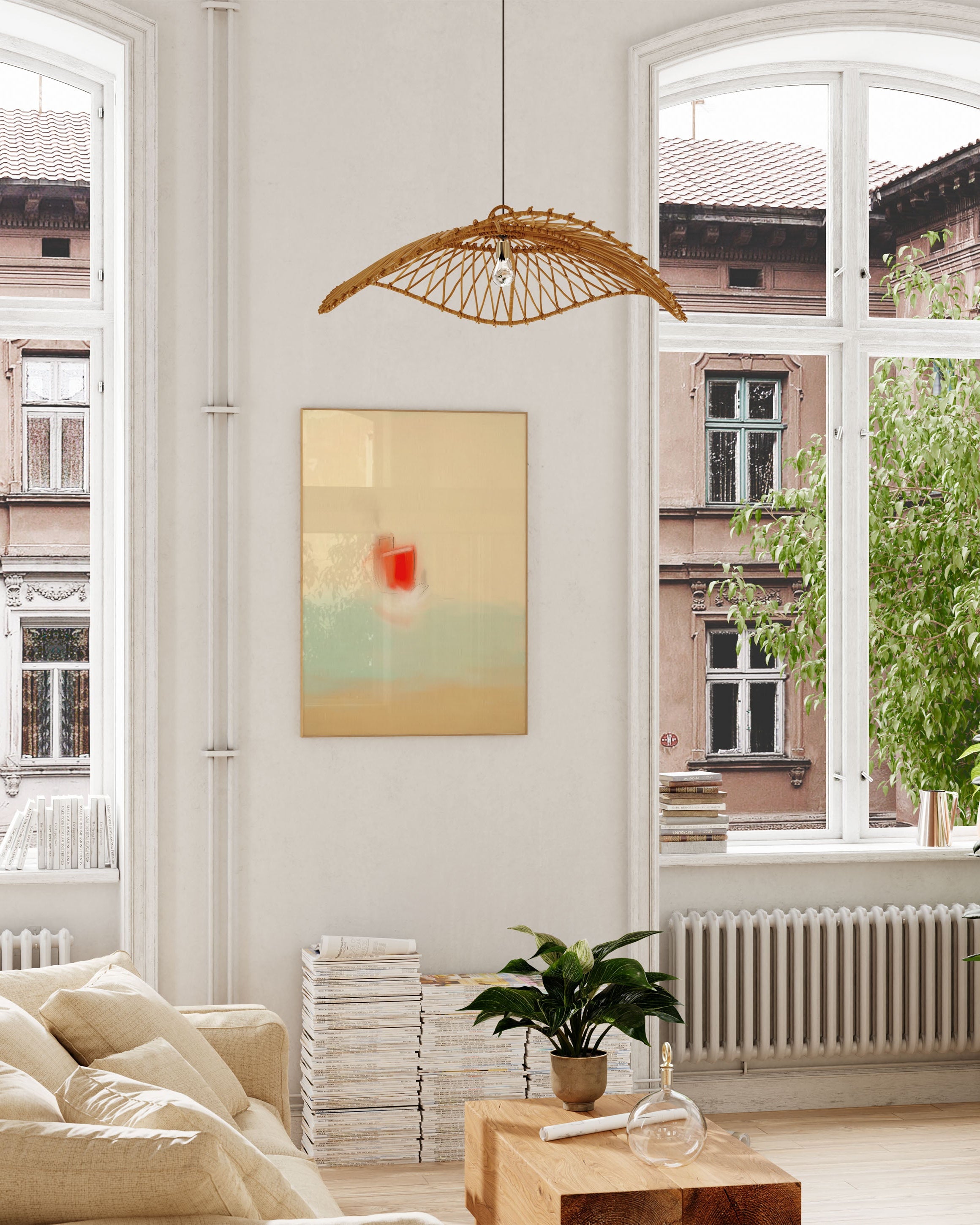 Stille Ferd Poster – FineArt Wandbild, moderne Kunst & Fine Art Print von Spawnd, handgefertigt & Made in Germany