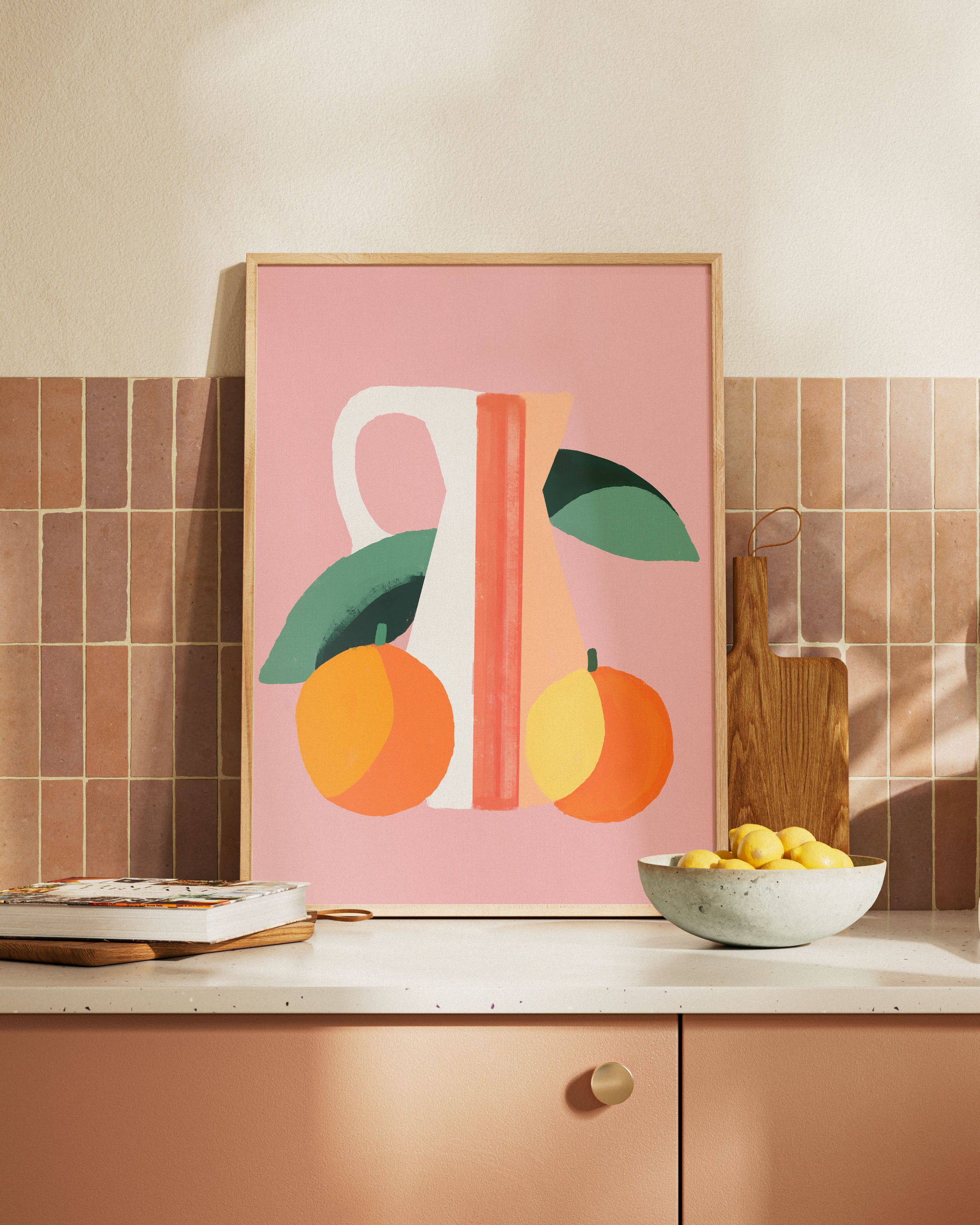 Sunday Poster – FineArt Wandbild, moderne Kunst & Fine Art Print von Spawnd, handgefertigt & Made in Germany