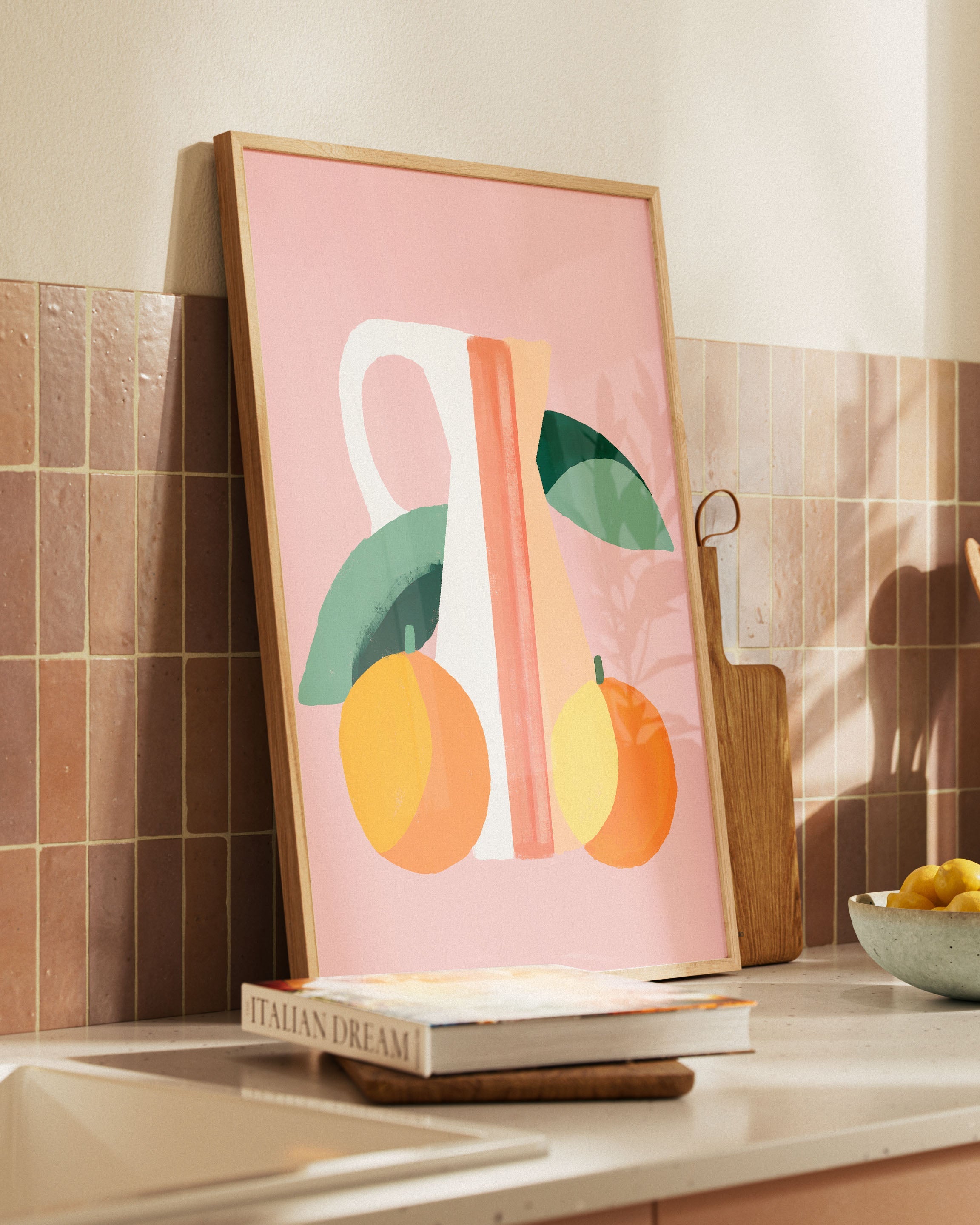 Sunday Poster – FineArt Wandbild, moderne Kunst & Fine Art Print von Spawnd, handgefertigt & Made in Germany