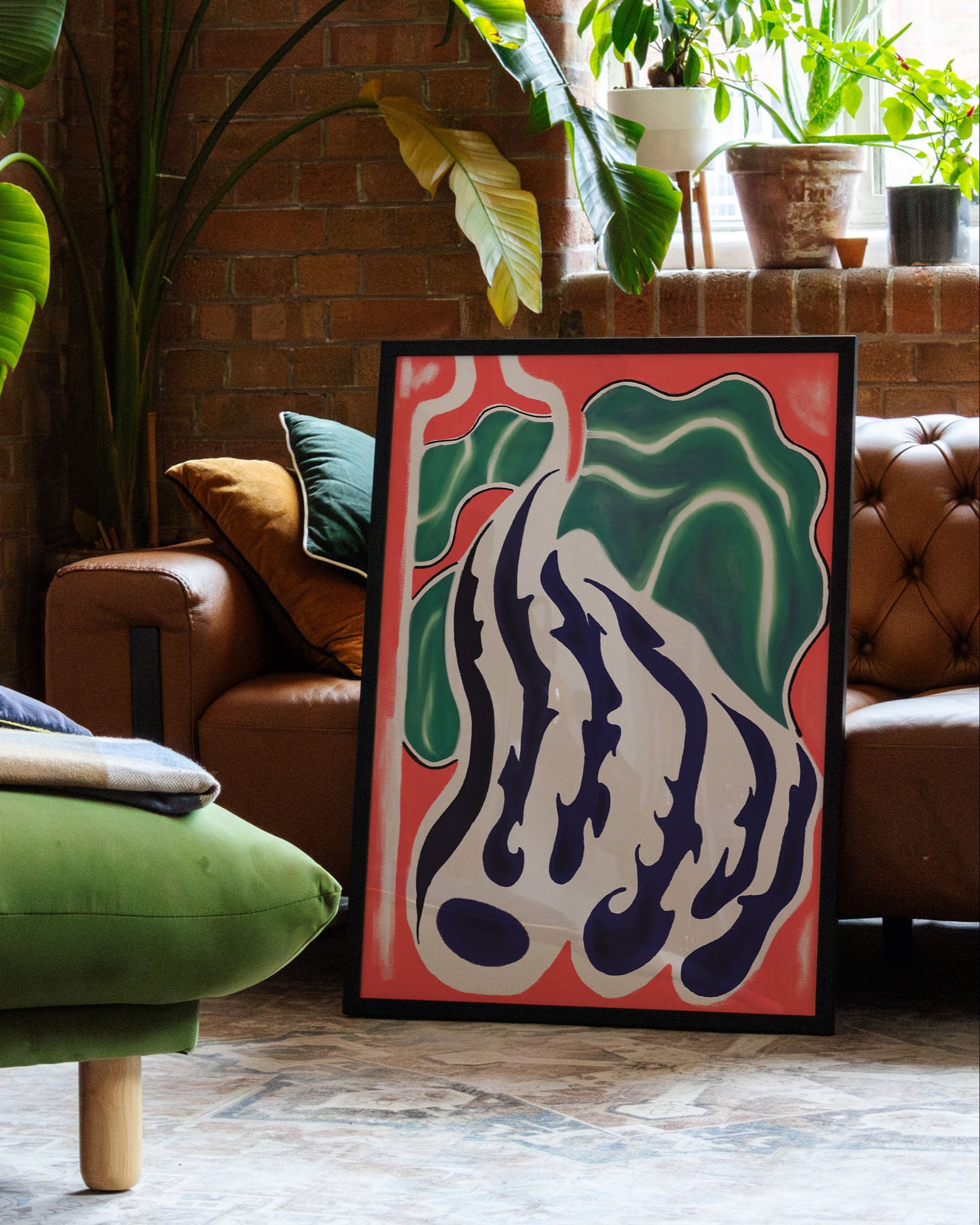 Surging Roots Poster – FineArt Wandbild, moderne Kunst & Fine Art Print von Spawnd, handgefertigt & Made in Germany