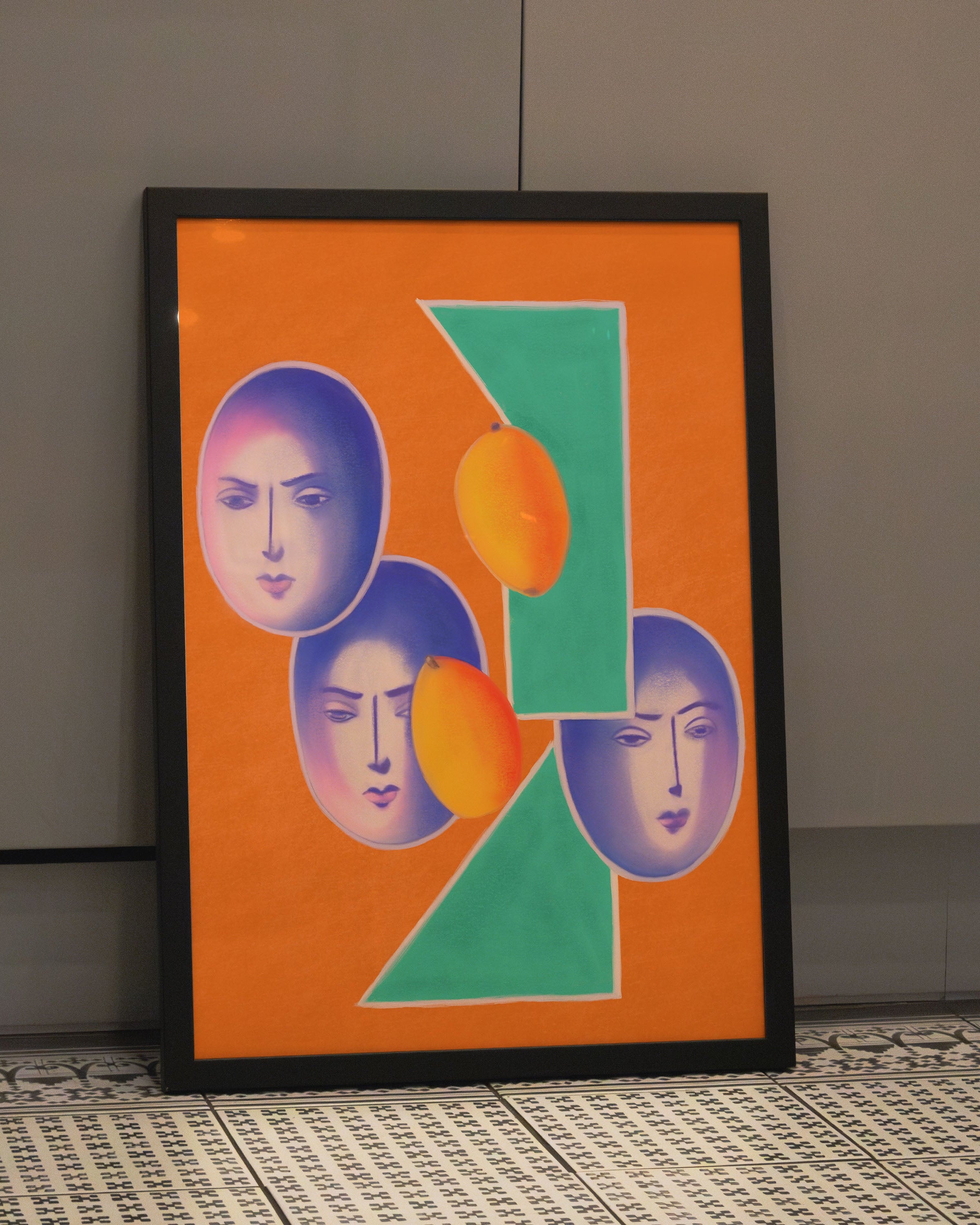 Sweet Sorrow Poster – FineArt Wandbild, moderne Kunst & Fine Art Print von Spawnd, handgefertigt & Made in Germany