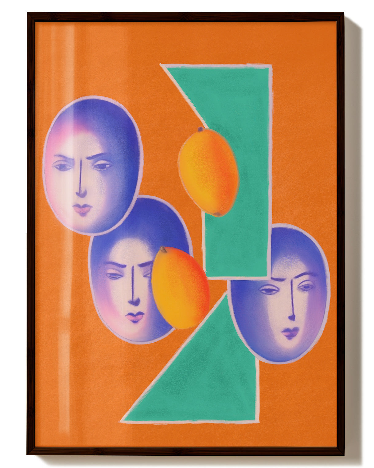 Sweet Sorrow Poster – FineArt Wandbild, moderne Kunst & Fine Art Print von Spawnd, handgefertigt & Made in Germany