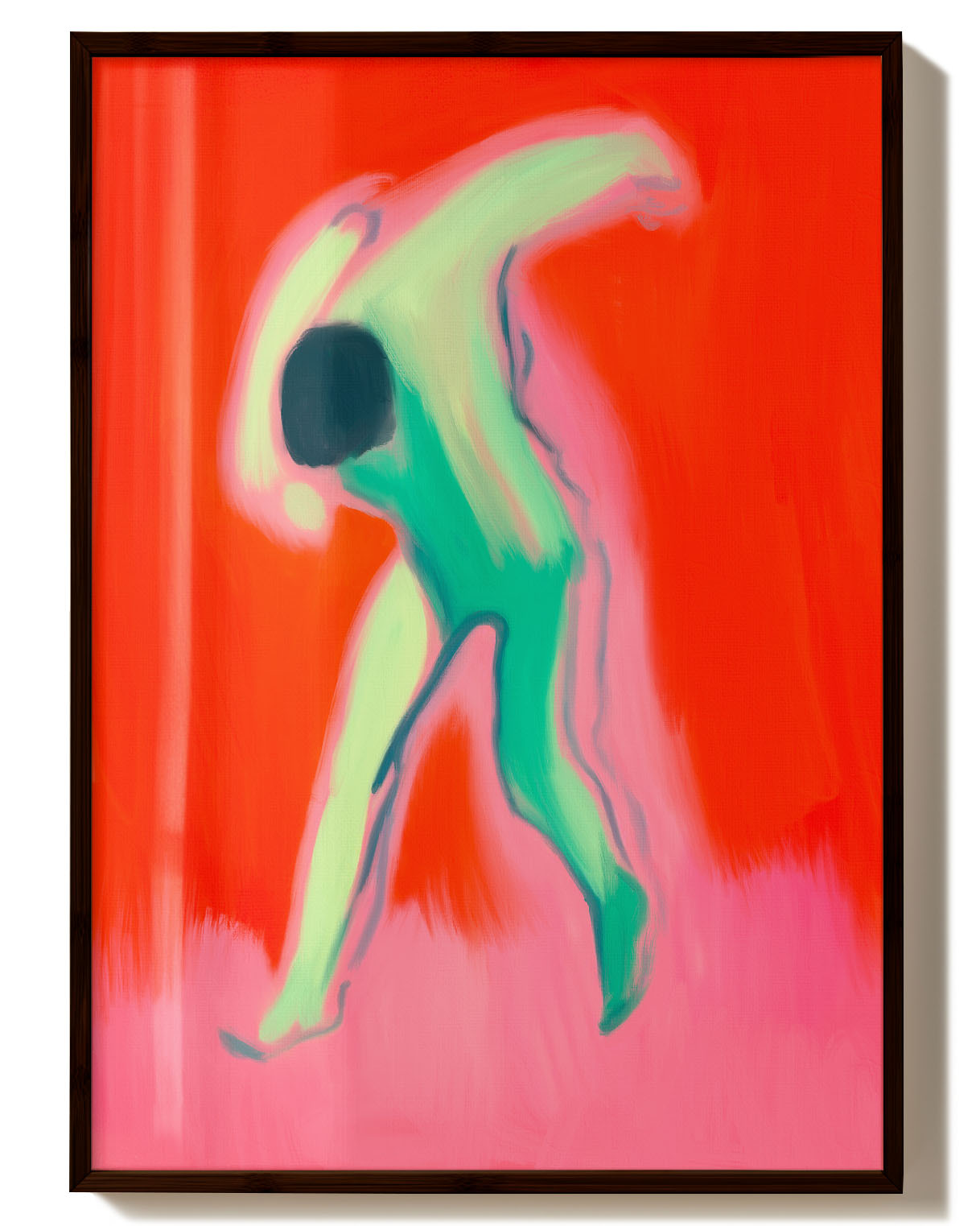 The Dance | Expressive Art Poster Poster – FineArt Wandbild, moderne Kunst & Fine Art Print von Spawnd, handgefertigt & Made in Germany