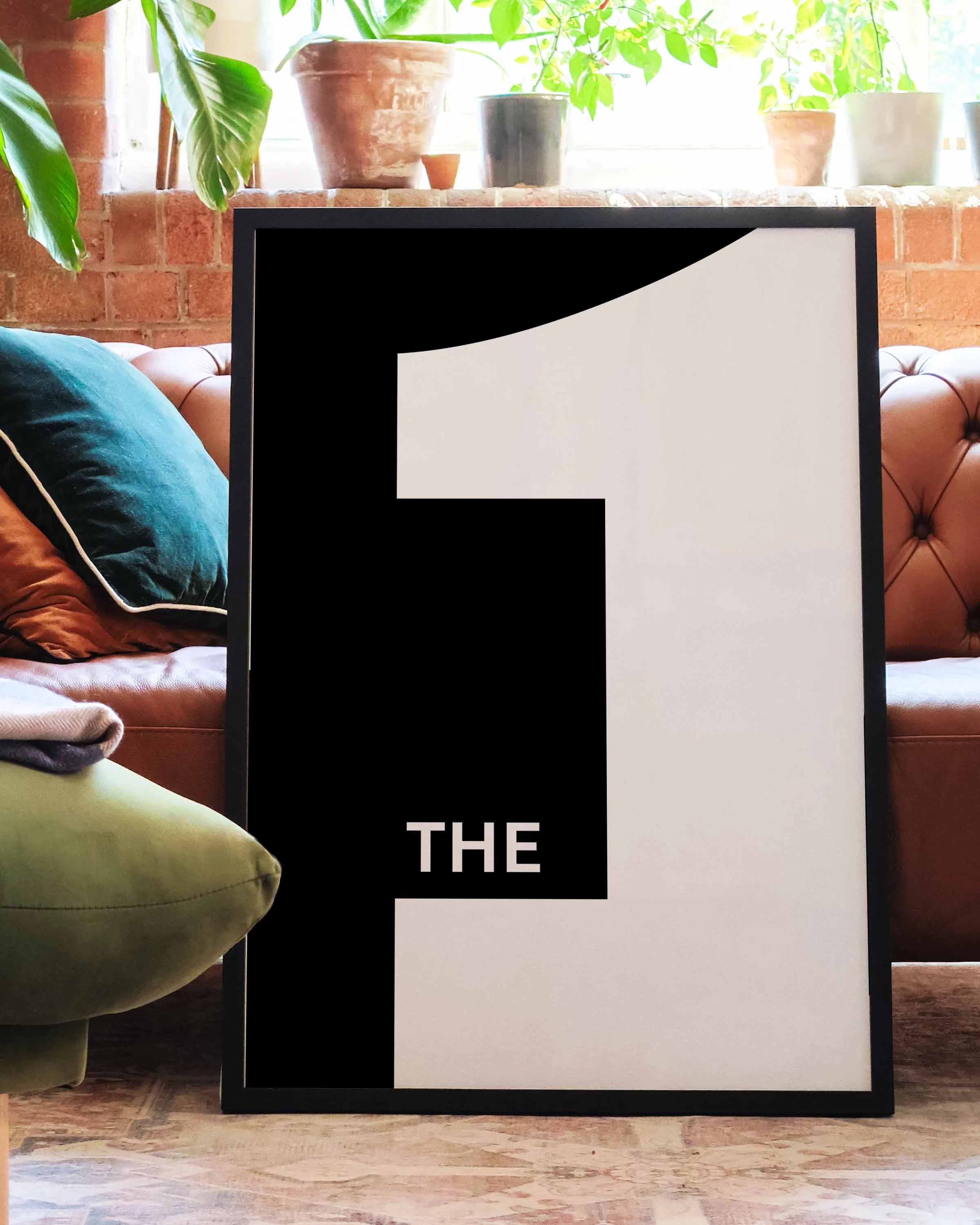 The One Poster – FineArt Wandbild, moderne Kunst & Fine Art Print von Spawnd, handgefertigt & Made in Germany