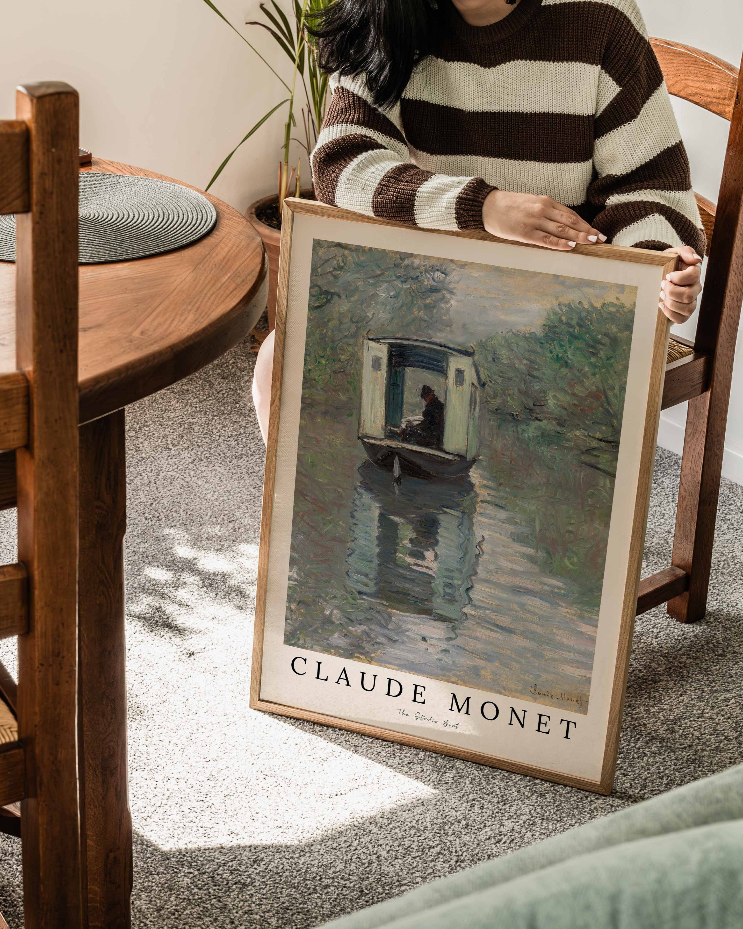 The Studio Boat Poster – FineArt Wandbild, moderne Kunst & Fine Art Print von Spawnd, handgefertigt & Made in Germany