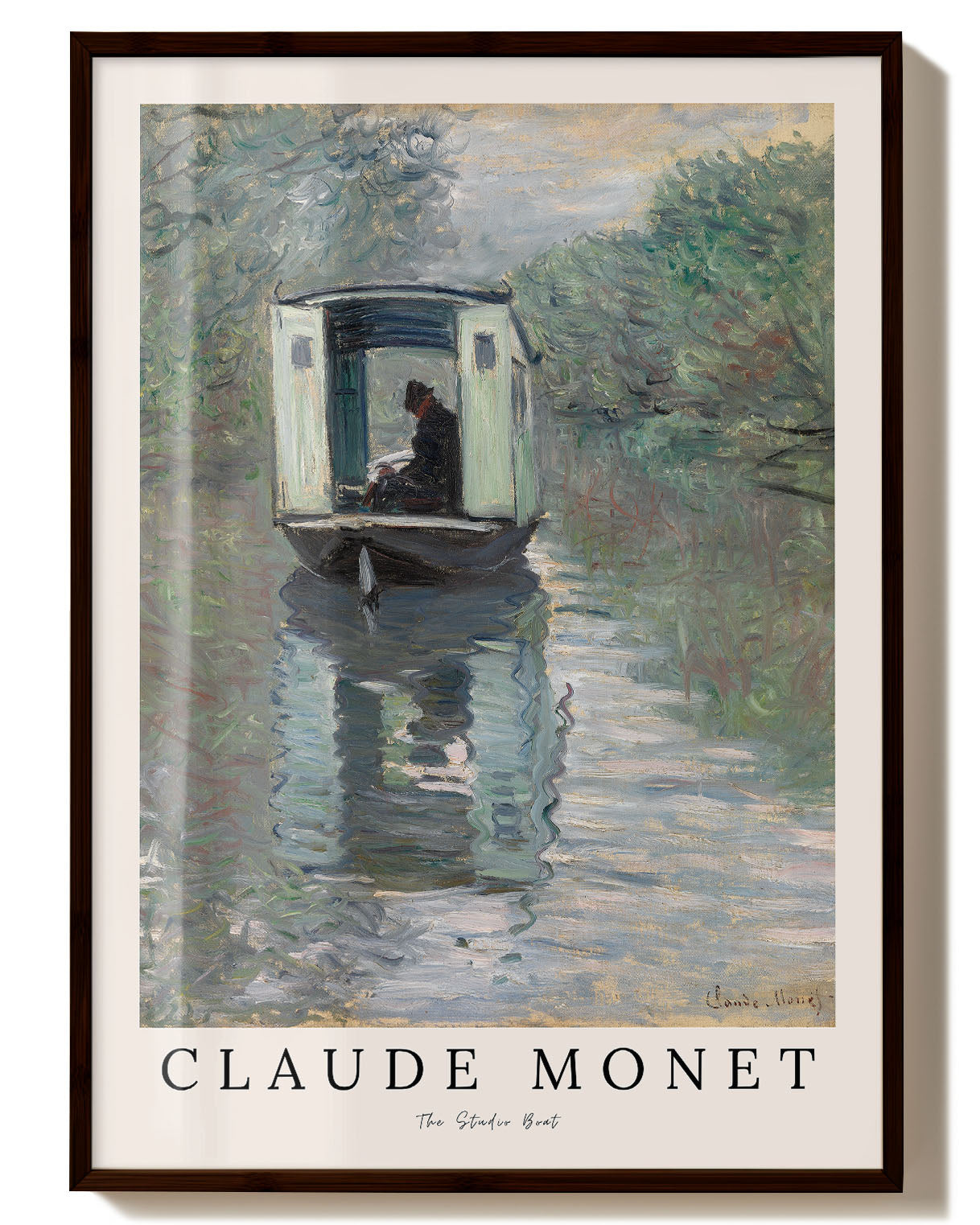 The Studio Boat Poster – FineArt Wandbild, moderne Kunst & Fine Art Print von Spawnd, handgefertigt & Made in Germany