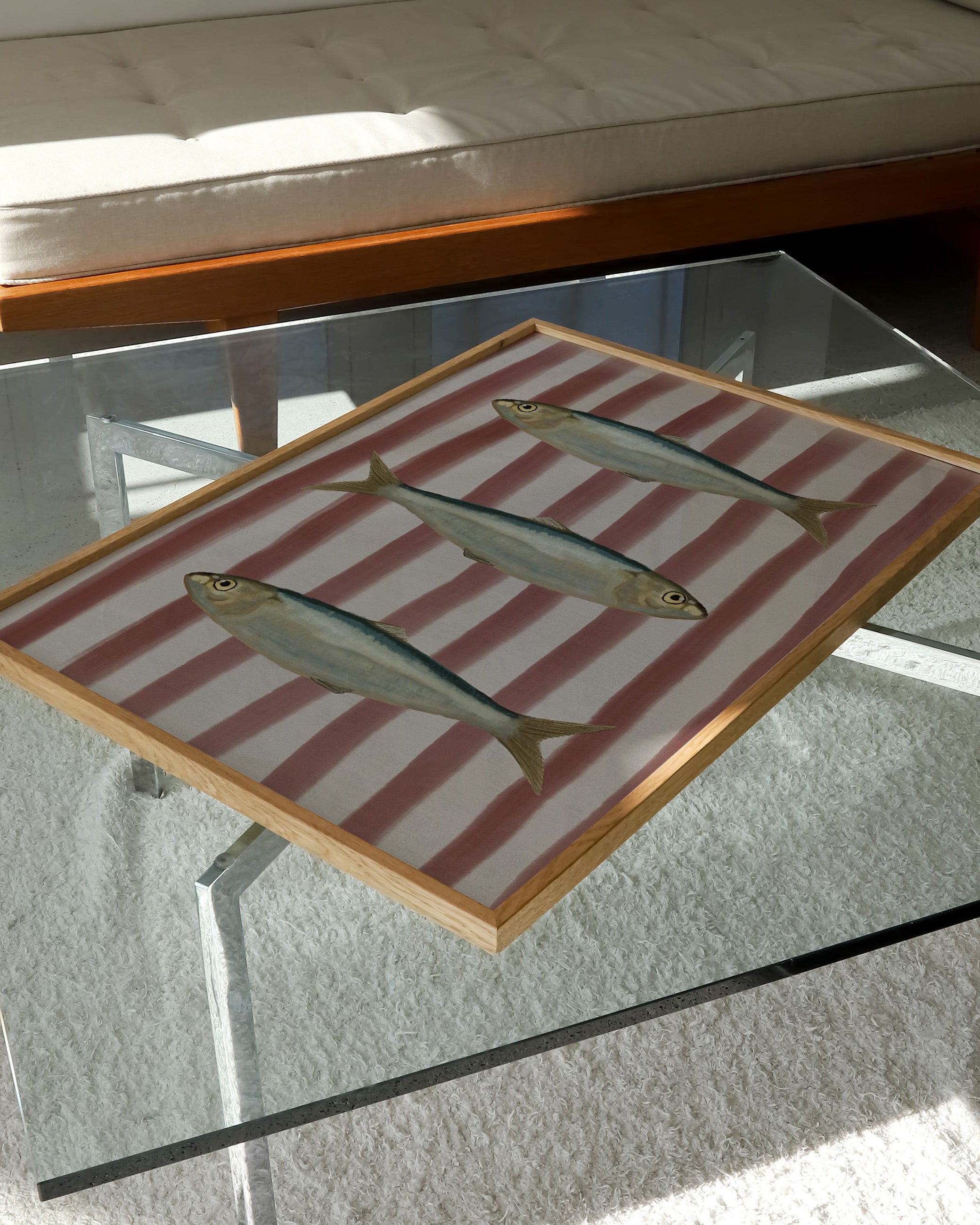 Tin Art Poster im Wohnzimmer – Fine Art Print – Spawnd