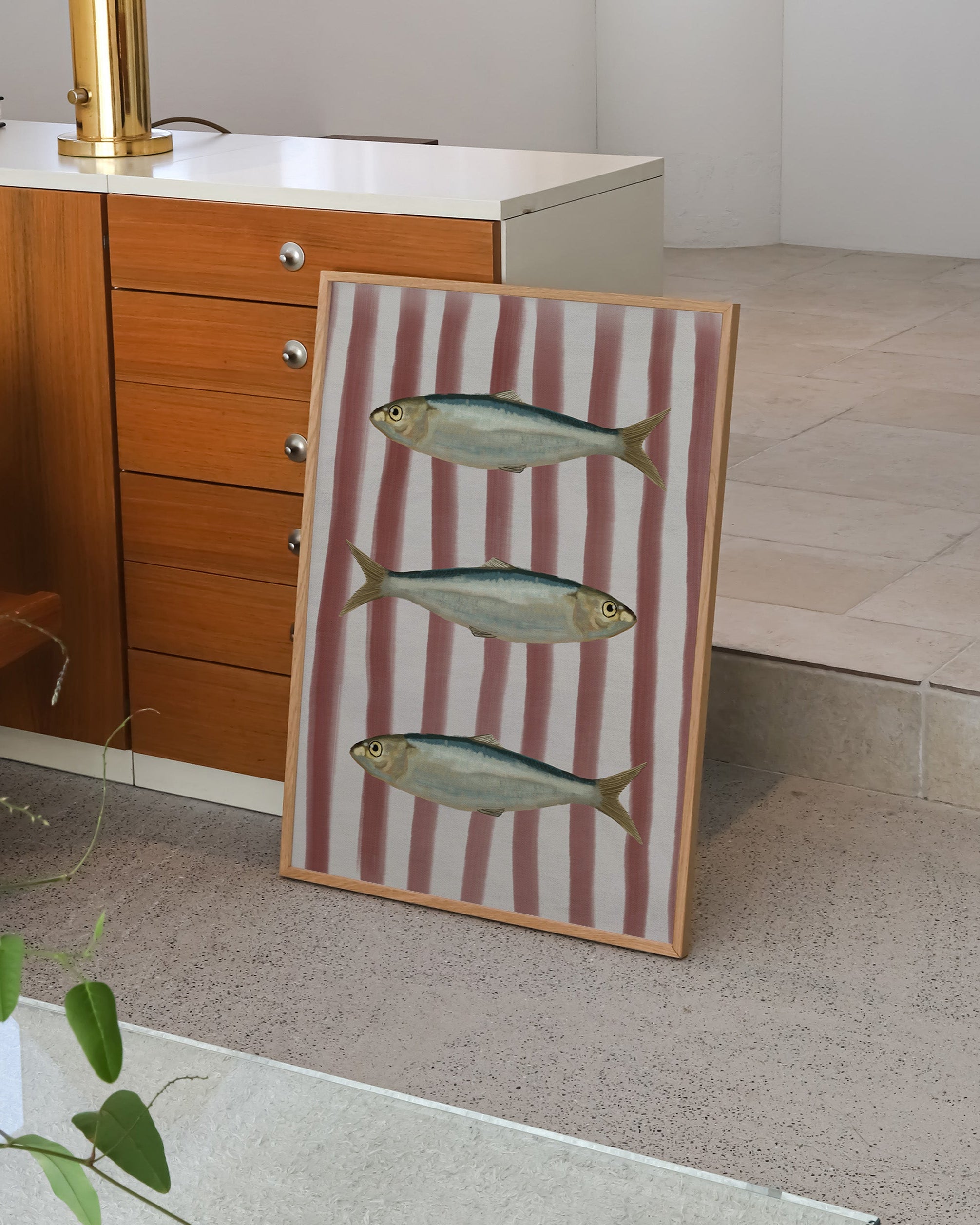 Tin Art Poster im Wohnzimmer – Fine Art Print – Spawnd