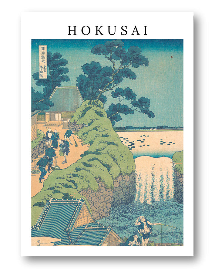 Tōto Shōnyū no Taki Poster – FineArt Wandbild, moderne Kunst & Fine Art Print von Spawnd, handgefertigt & Made in Germany
