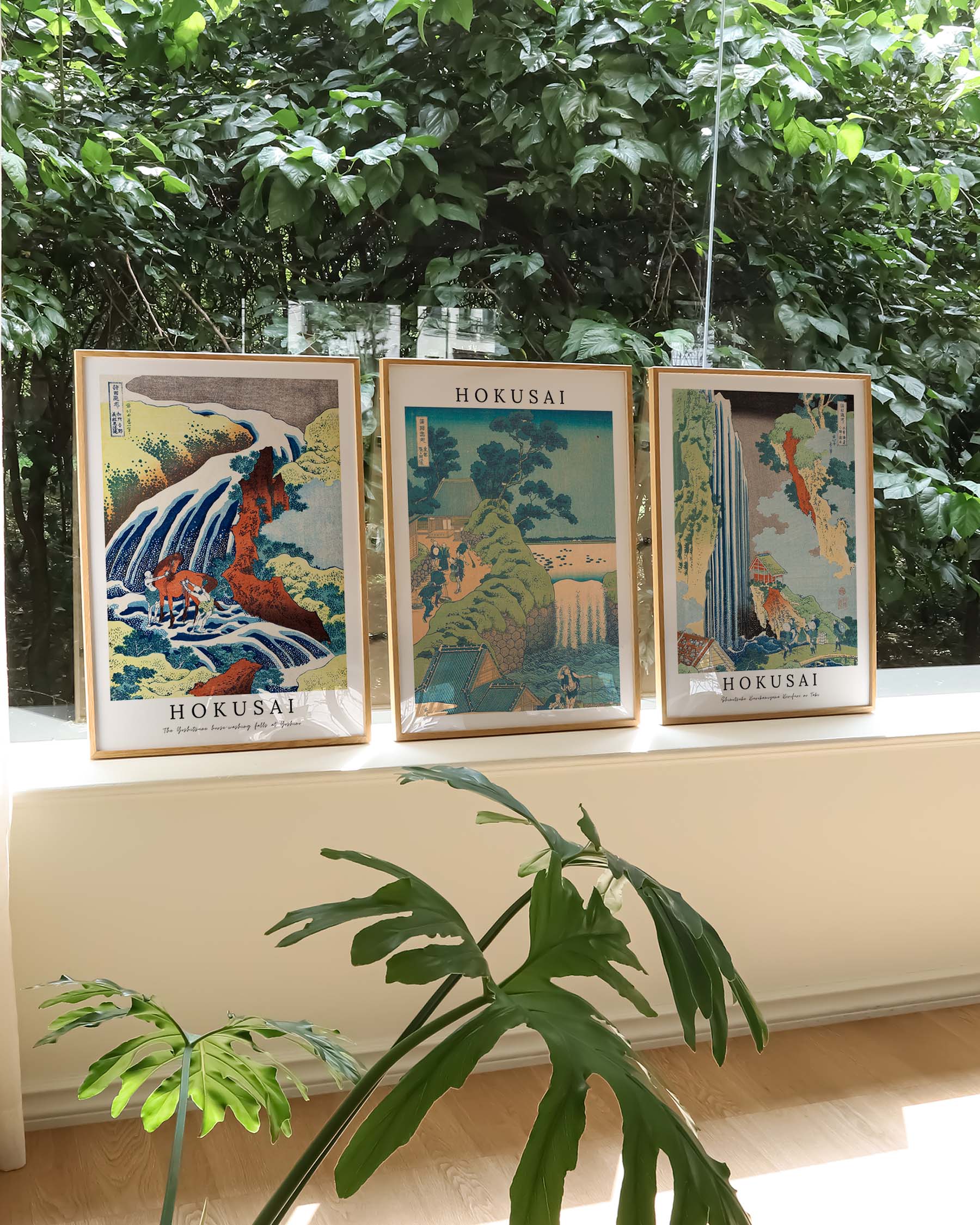 Tōto Shōnyū no Taki Poster – FineArt Wandbild, moderne Kunst & Fine Art Print von Spawnd, handgefertigt & Made in Germany