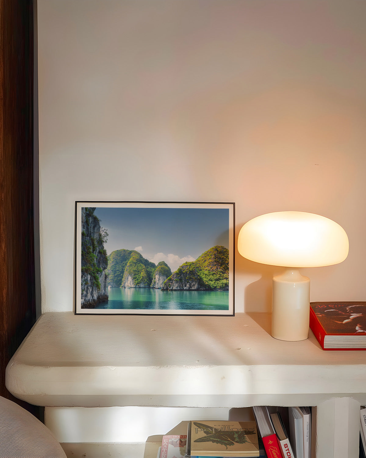 Tropical waters Poster – FineArt Wandbild, moderne Kunst & Fine Art Print von Spawnd, handgefertigt & Made in Germany