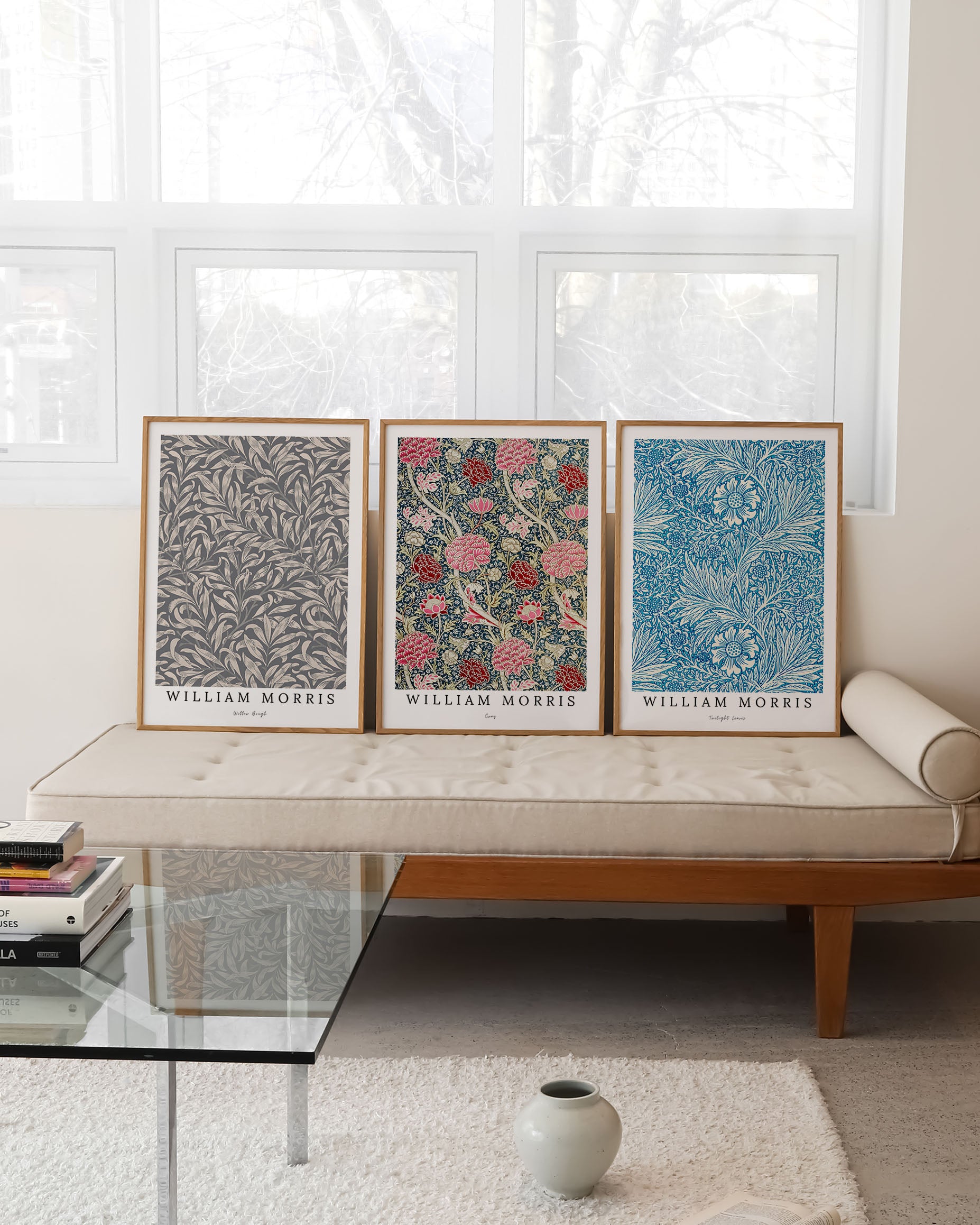 Willow Bough V4 Poster – FineArt Wandbild, moderne Kunst & Fine Art Print von Spawnd, handgefertigt & Made in Germany