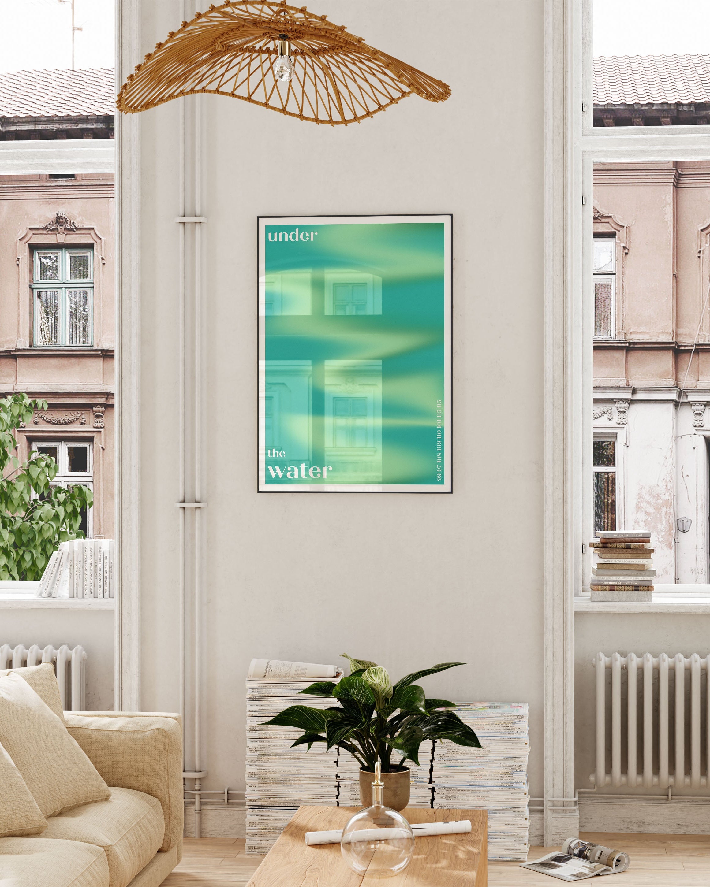 Poster im Wohnzimmer – Fine Art Print – Spawnd