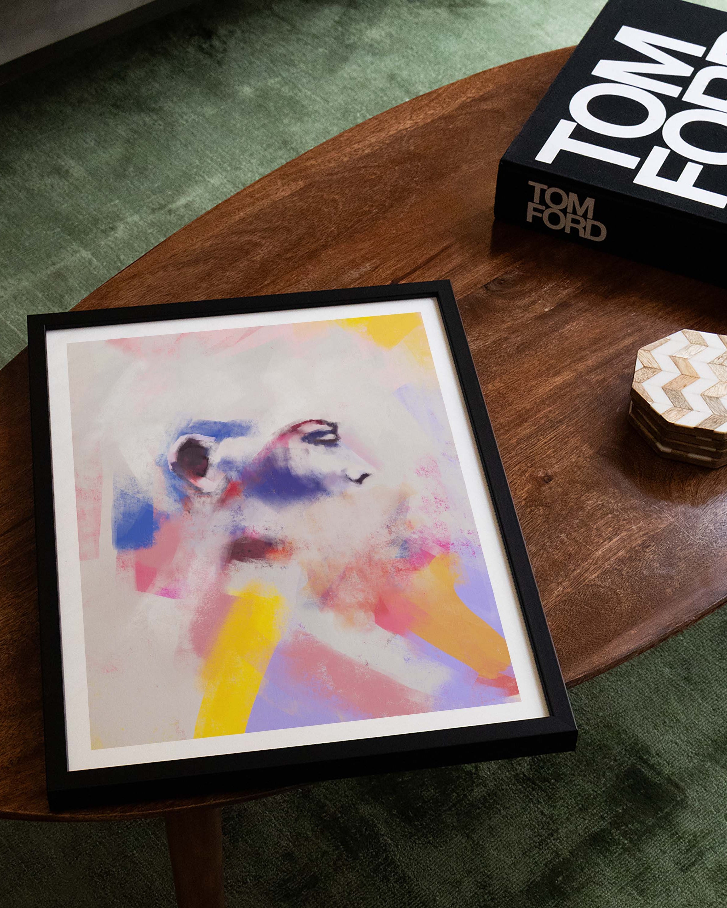 Undercover Poster im Wohnzimmer – Fine Art Print – Spawnd