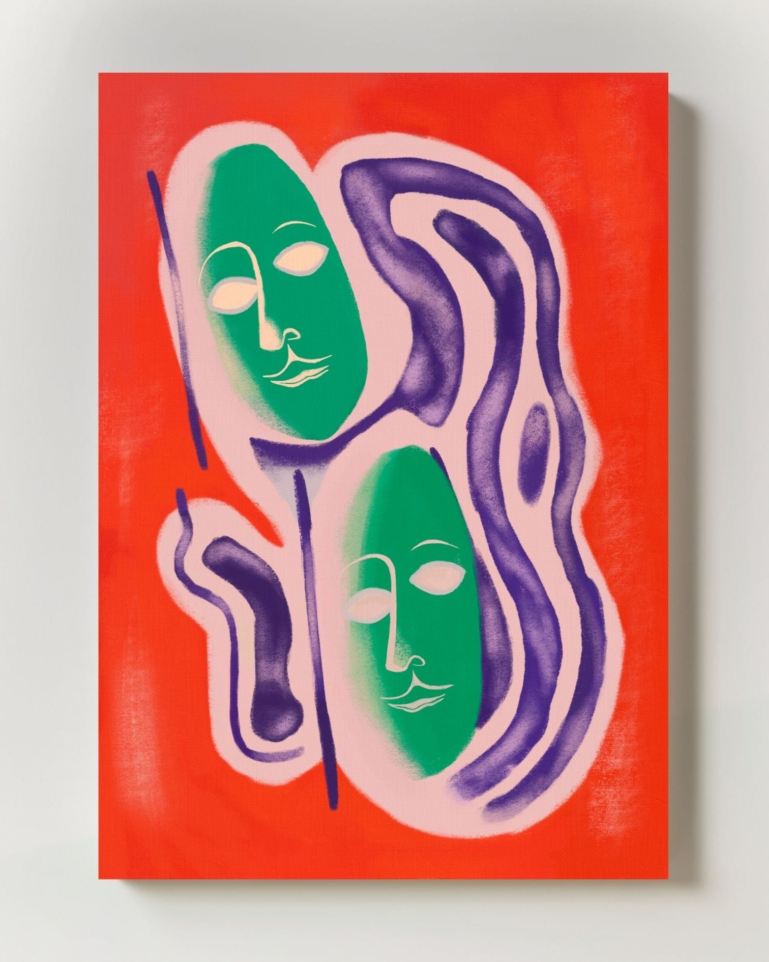 Unreal Poster – FineArt Wandbild, moderne Kunst & Fine Art Print von Spawnd, handgefertigt & Made in Germany