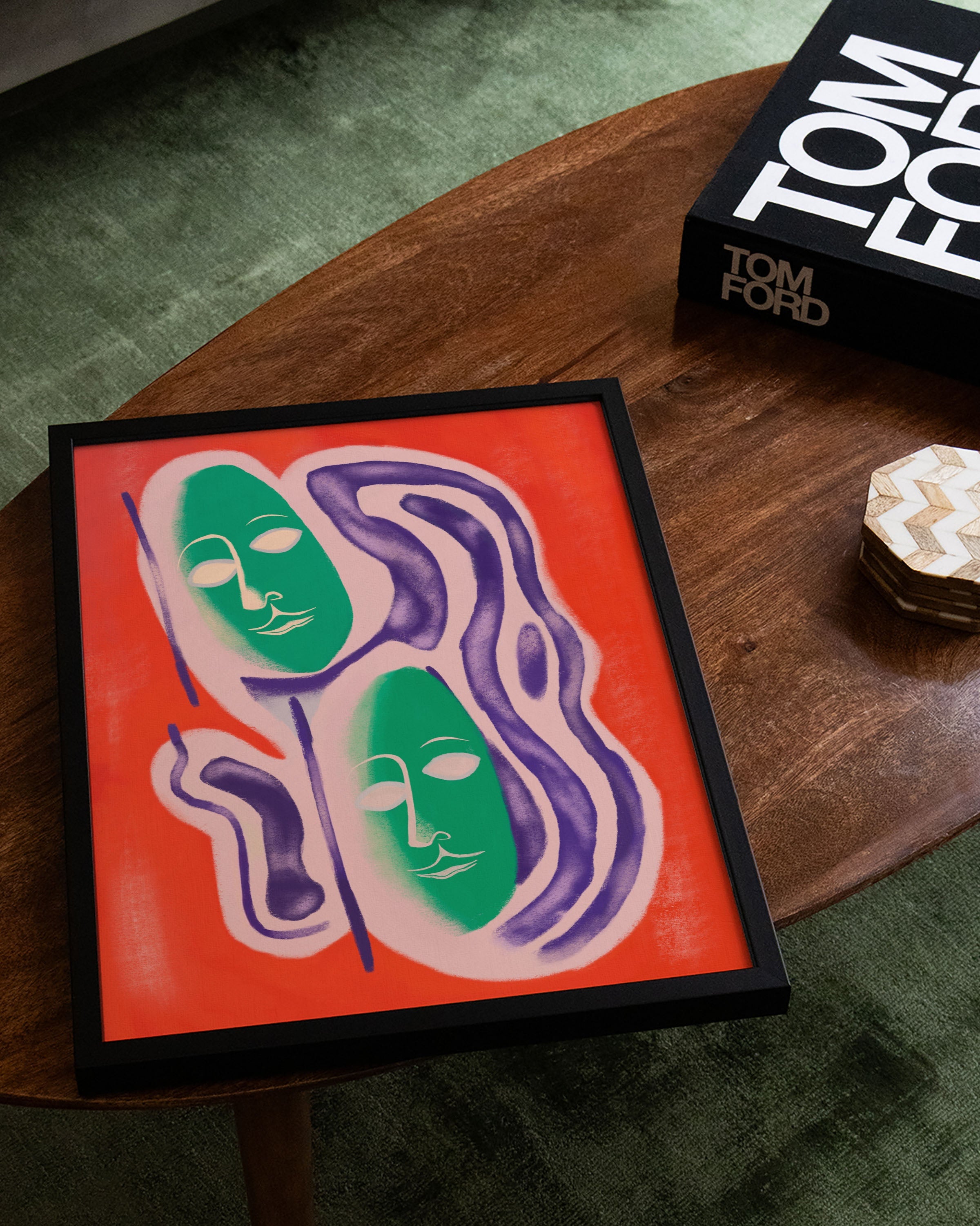 Unreal Poster – FineArt Wandbild, moderne Kunst & Fine Art Print von Spawnd, handgefertigt & Made in Germany