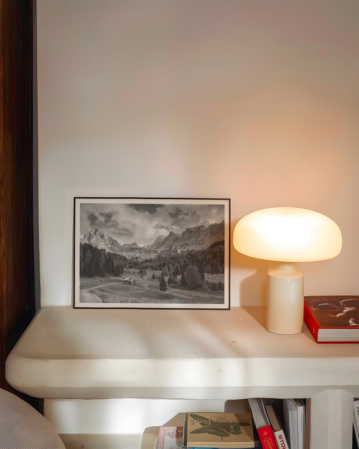 Valley Poster – FineArt Wandbild, moderne Kunst & Fine Art Print von Spawnd, handgefertigt & Made in Germany