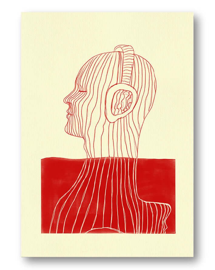 Viewpoint Poster – FineArt Wandbild, moderne Kunst & Fine Art Print von Spawnd, handgefertigt & Made in Germany