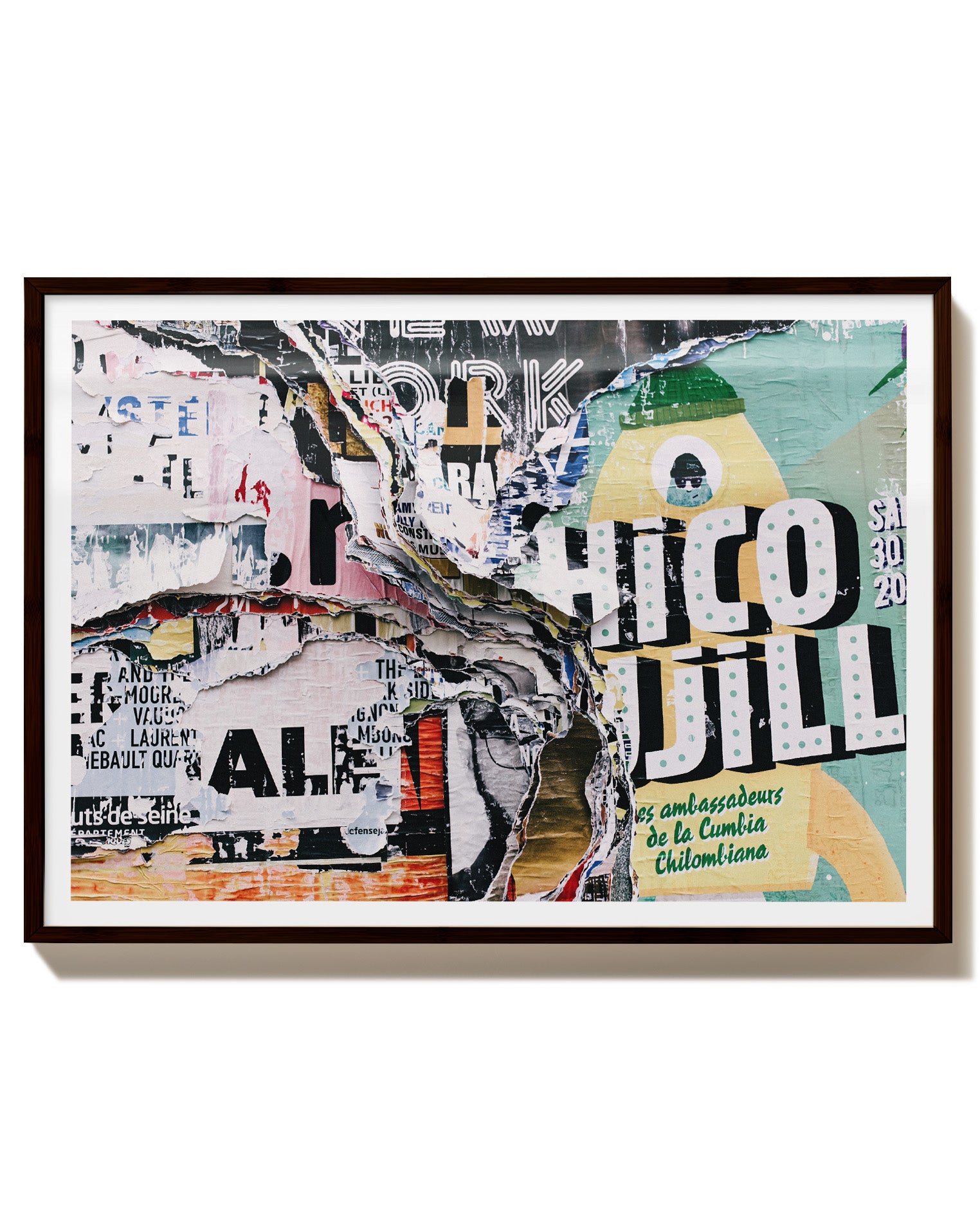 Wall in reykjavik Poster – FineArt Wandbild, moderne Kunst & Fine Art Print von Spawnd, handgefertigt & Made in Germany