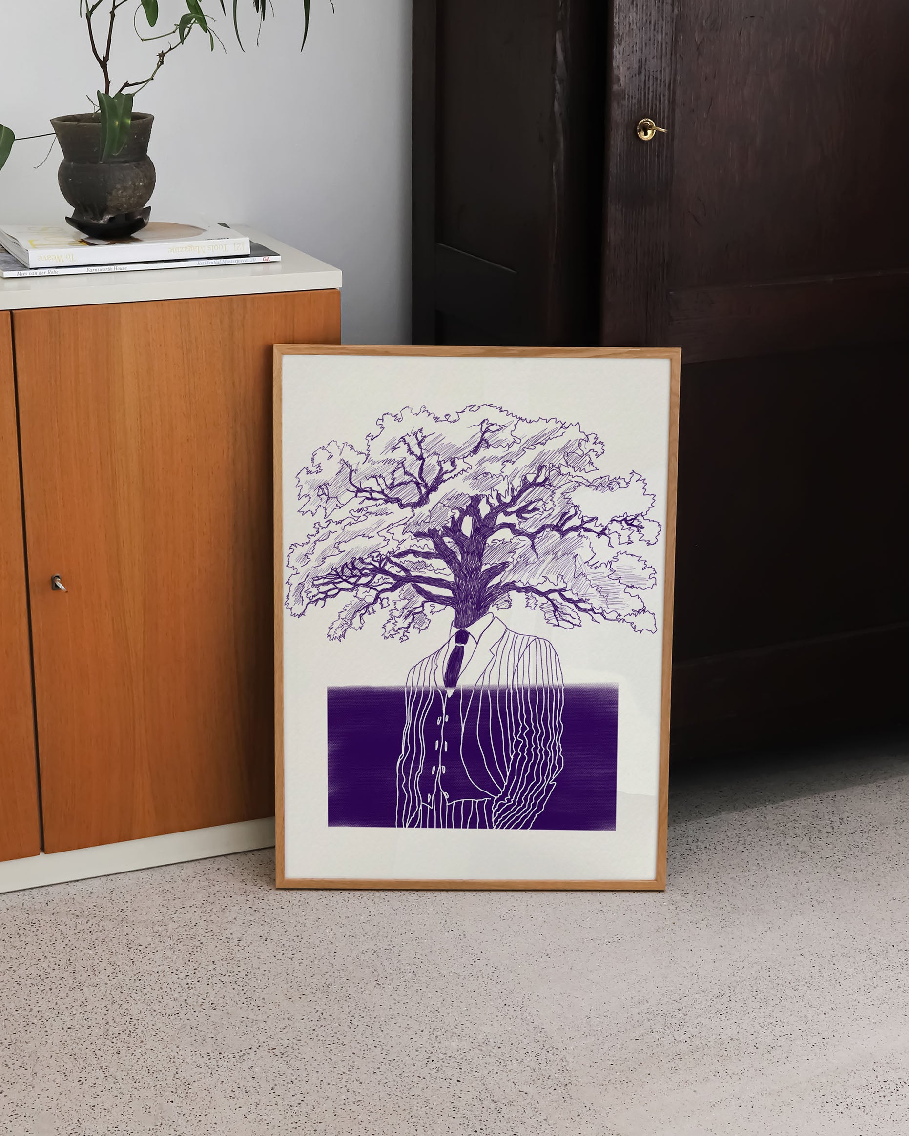 Way of Life Poster – FineArt Wandbild, moderne Kunst & Fine Art Print von Spawnd, handgefertigt & Made in Germany