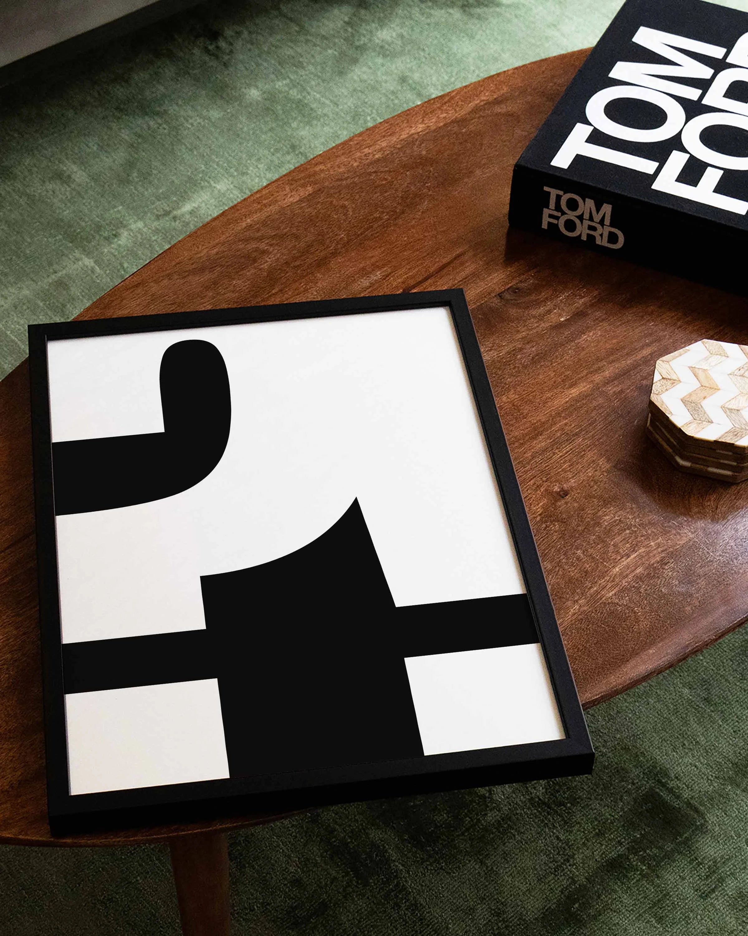 What?! Poster – FineArt Wandbild, moderne Kunst & Fine Art Print von Spawnd, handgefertigt & Made in Germany