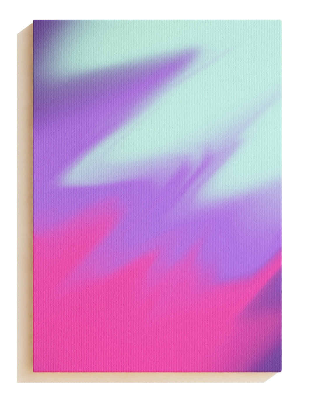 Fire and ice - Leinwand